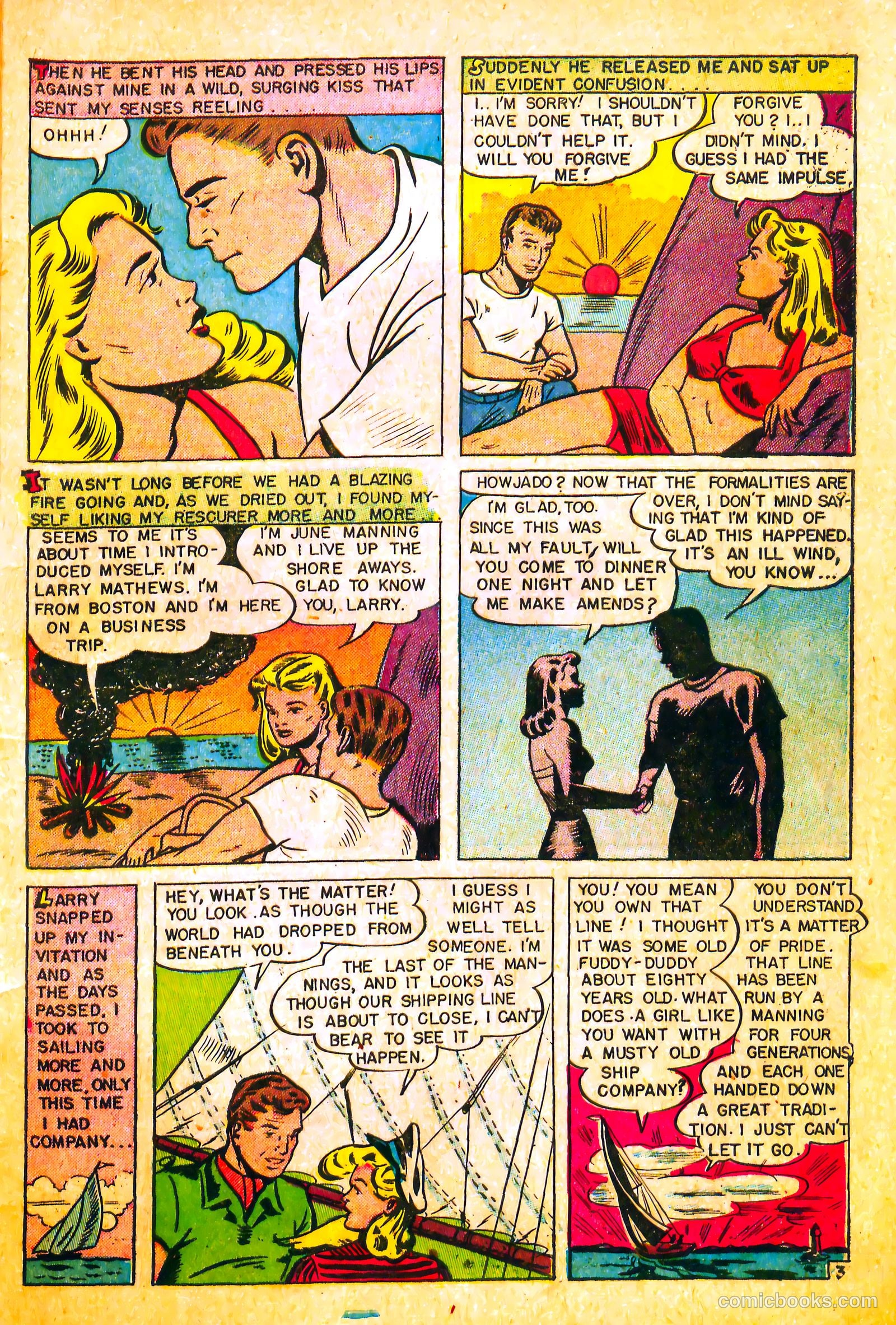 Youthful Romances #6 (1951) — page 29 of 36