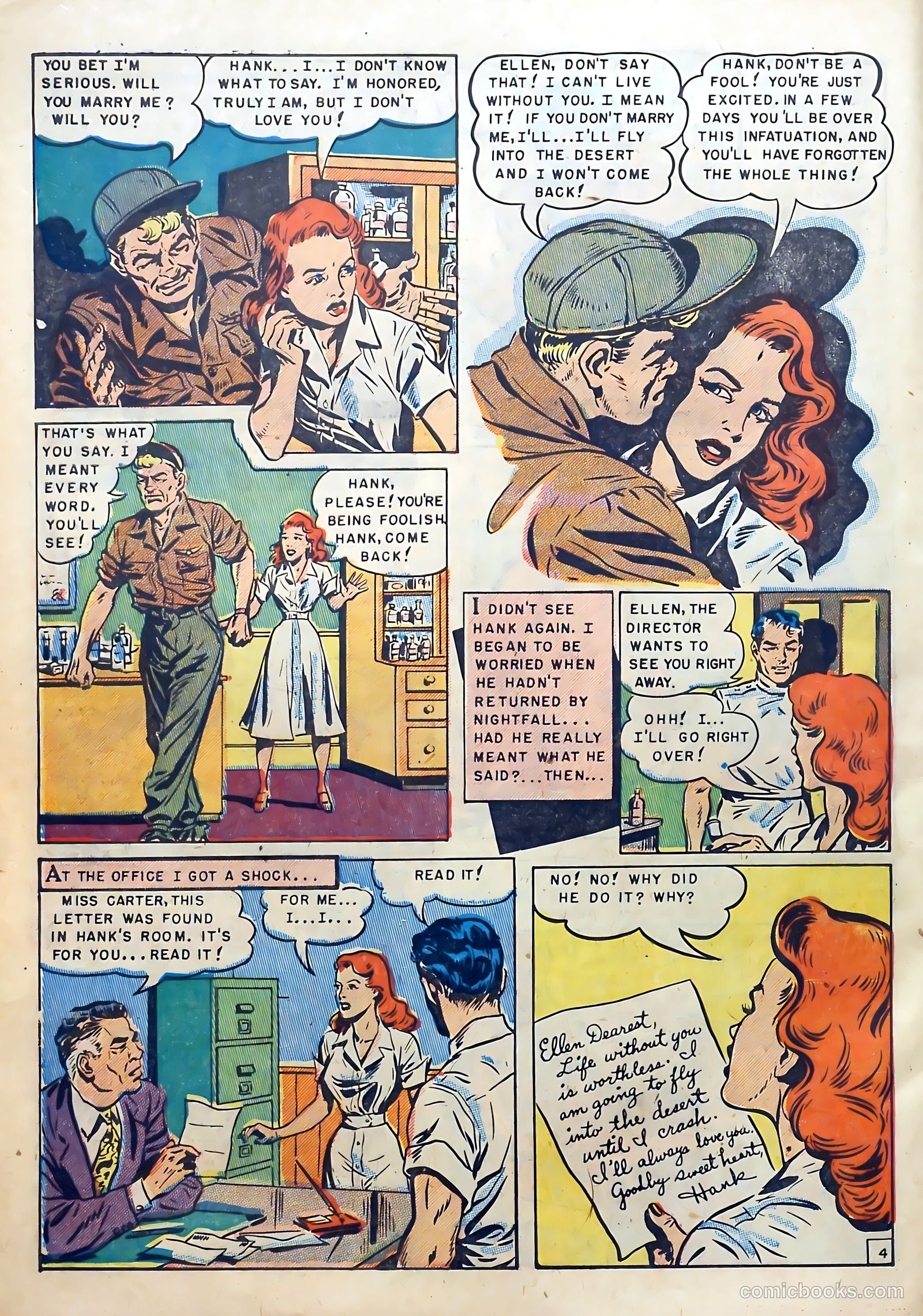 Youthful Romances #7 (1951) — page 6 of 37