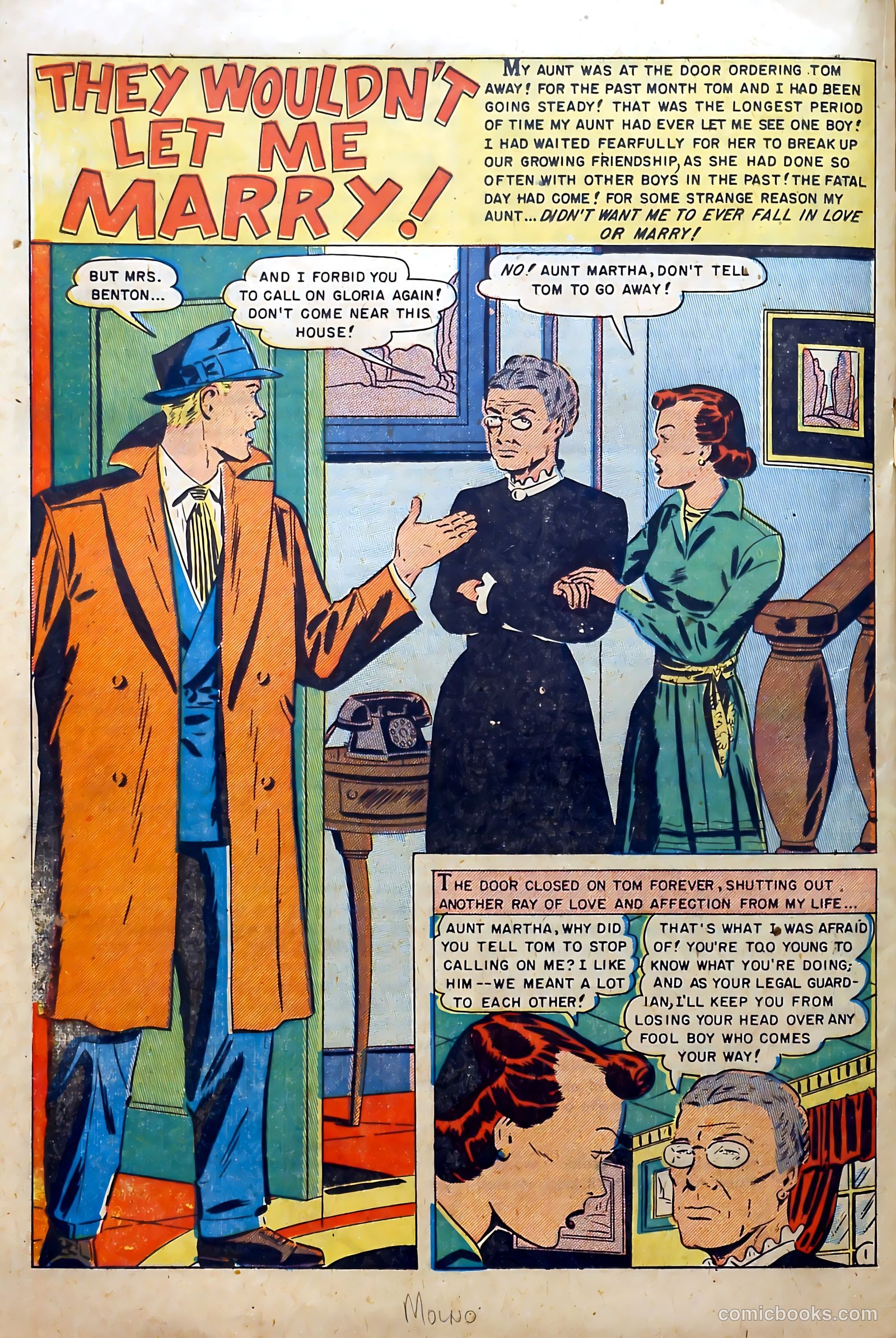 Youthful Romances #7 (1951) — page 20 of 37