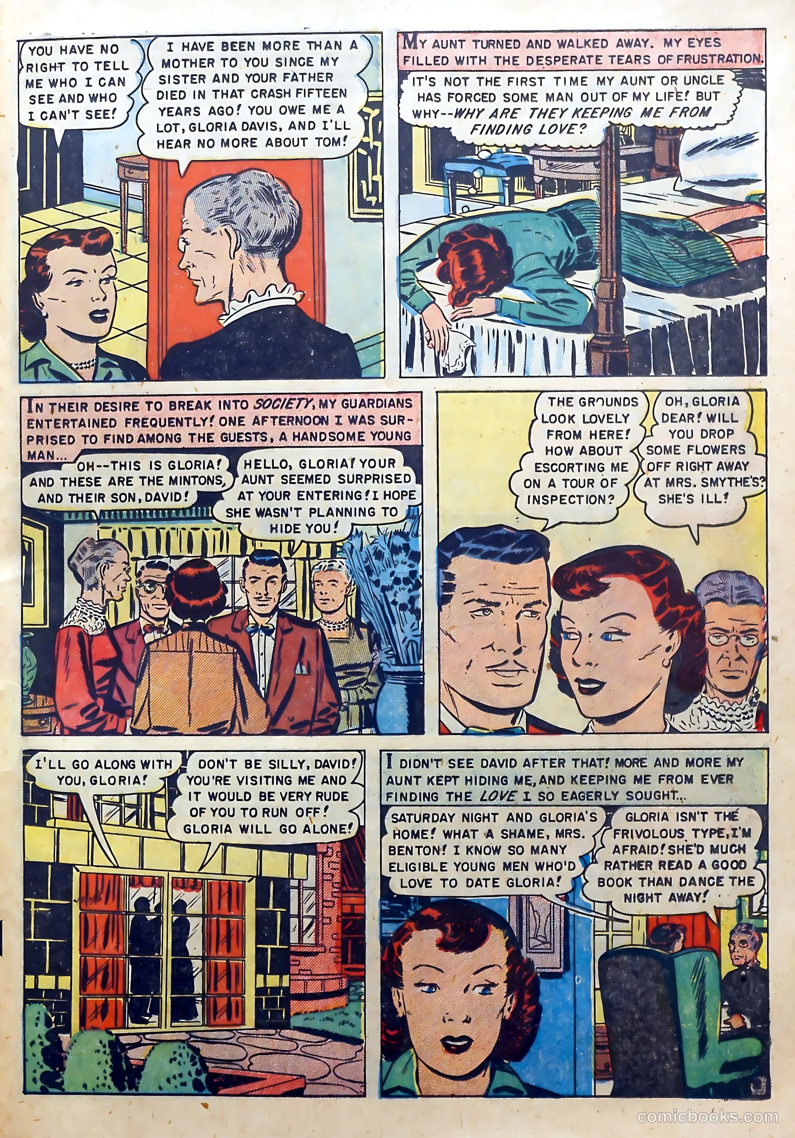 Youthful Romances #7 (1951) — page 21 of 37