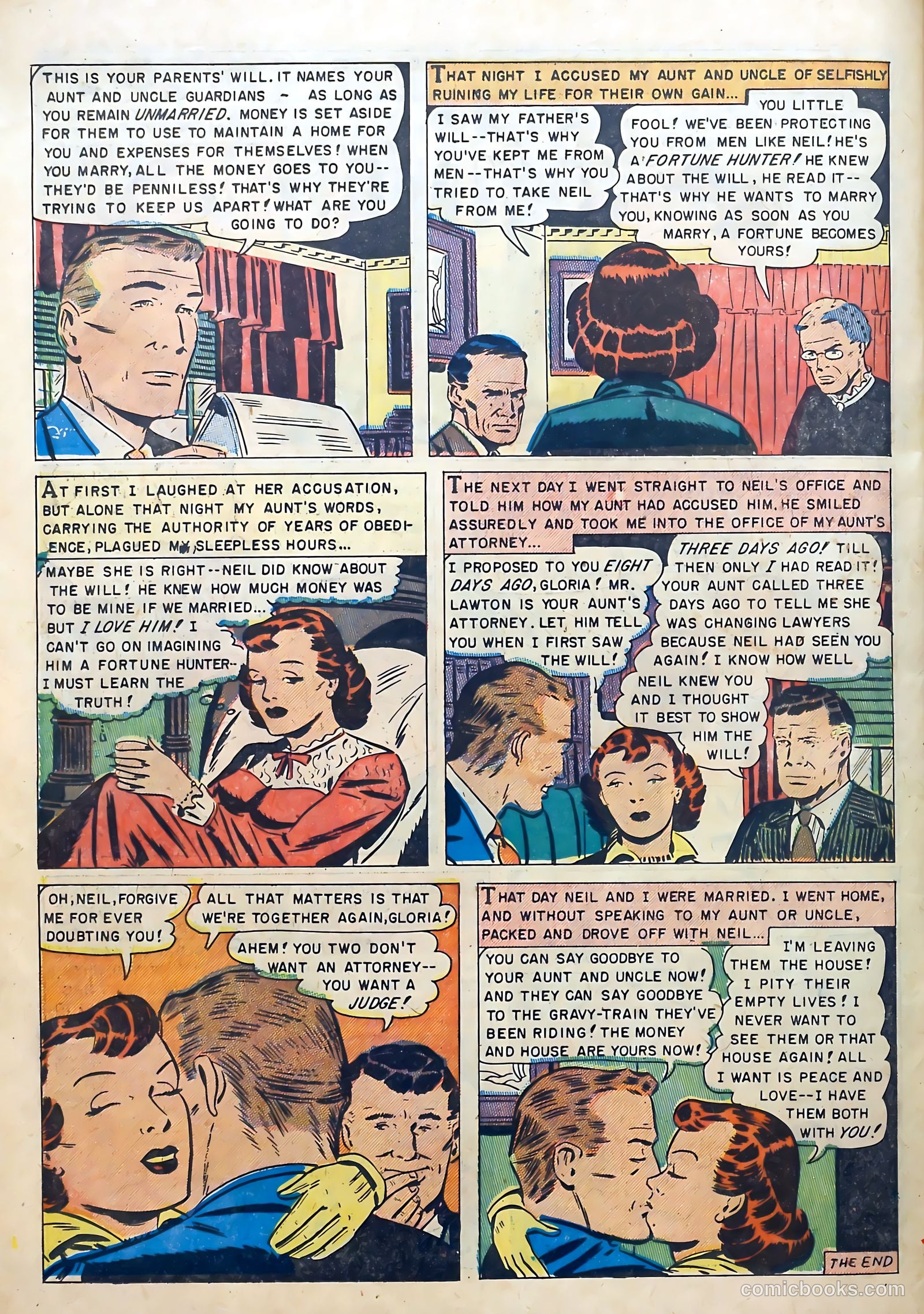 Youthful Romances #7 (1951) — page 26 of 37