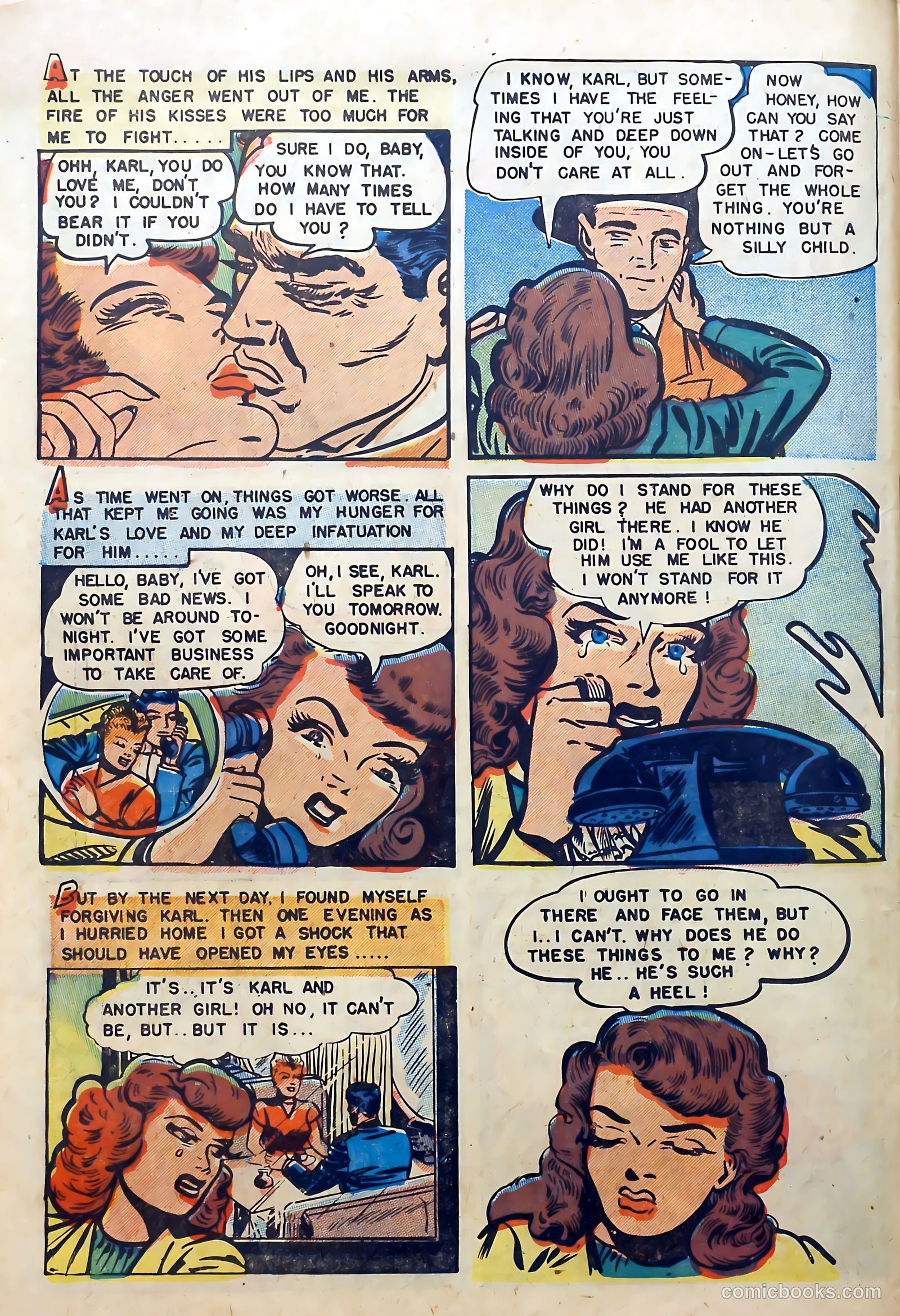 Youthful Romances #7 (1951) — page 30 of 37