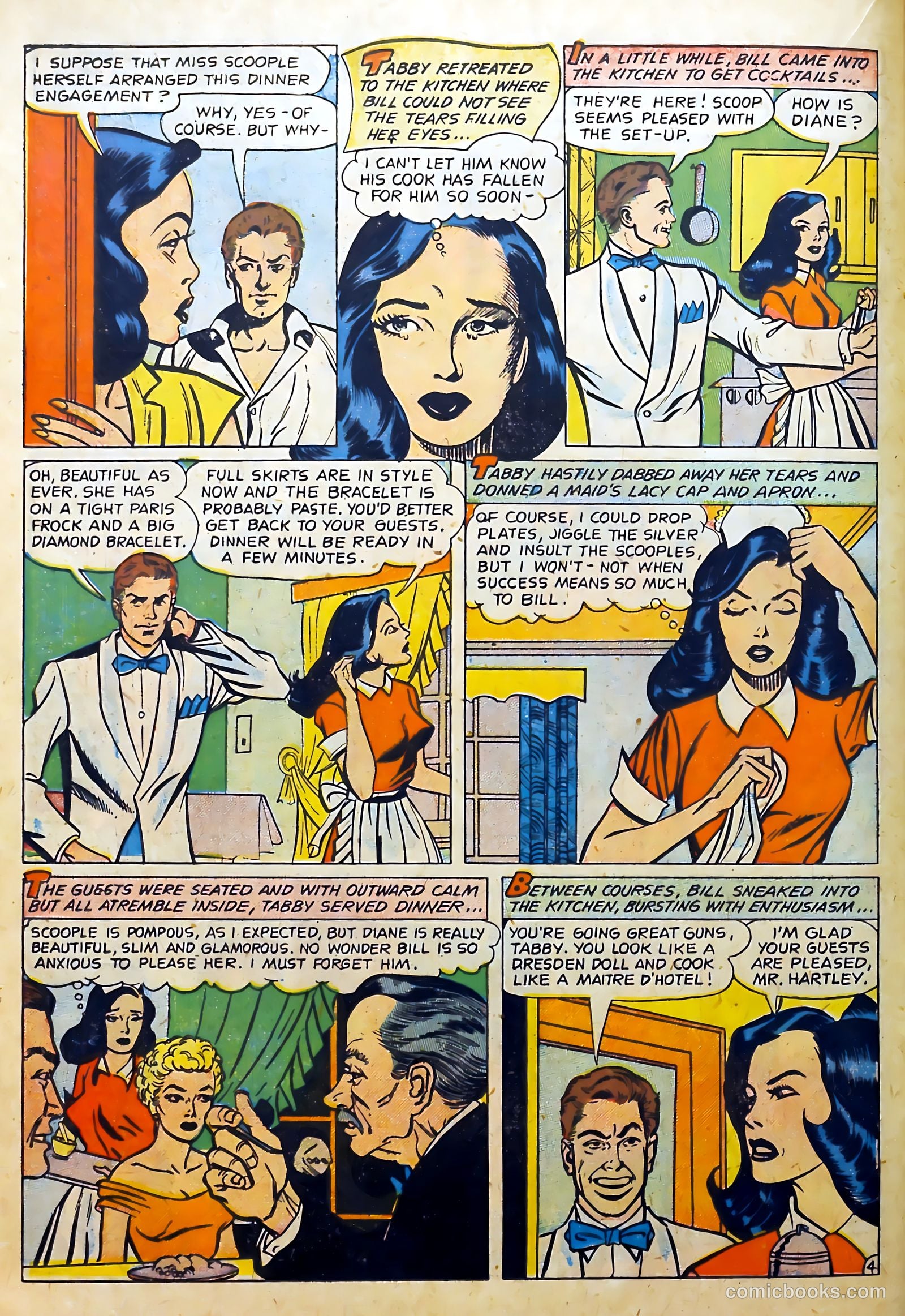 Youthful Romances #7 (1954) — page 16 of 36
