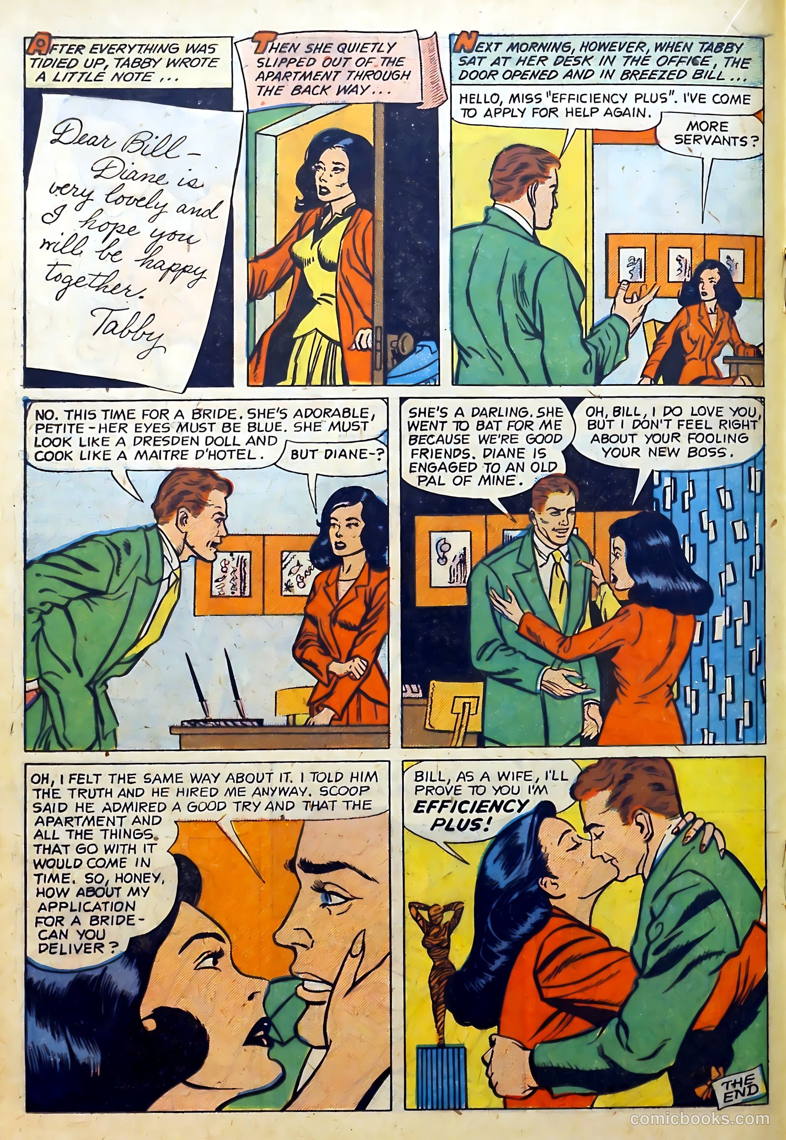 Youthful Romances #7 (1954) — page 18 of 36