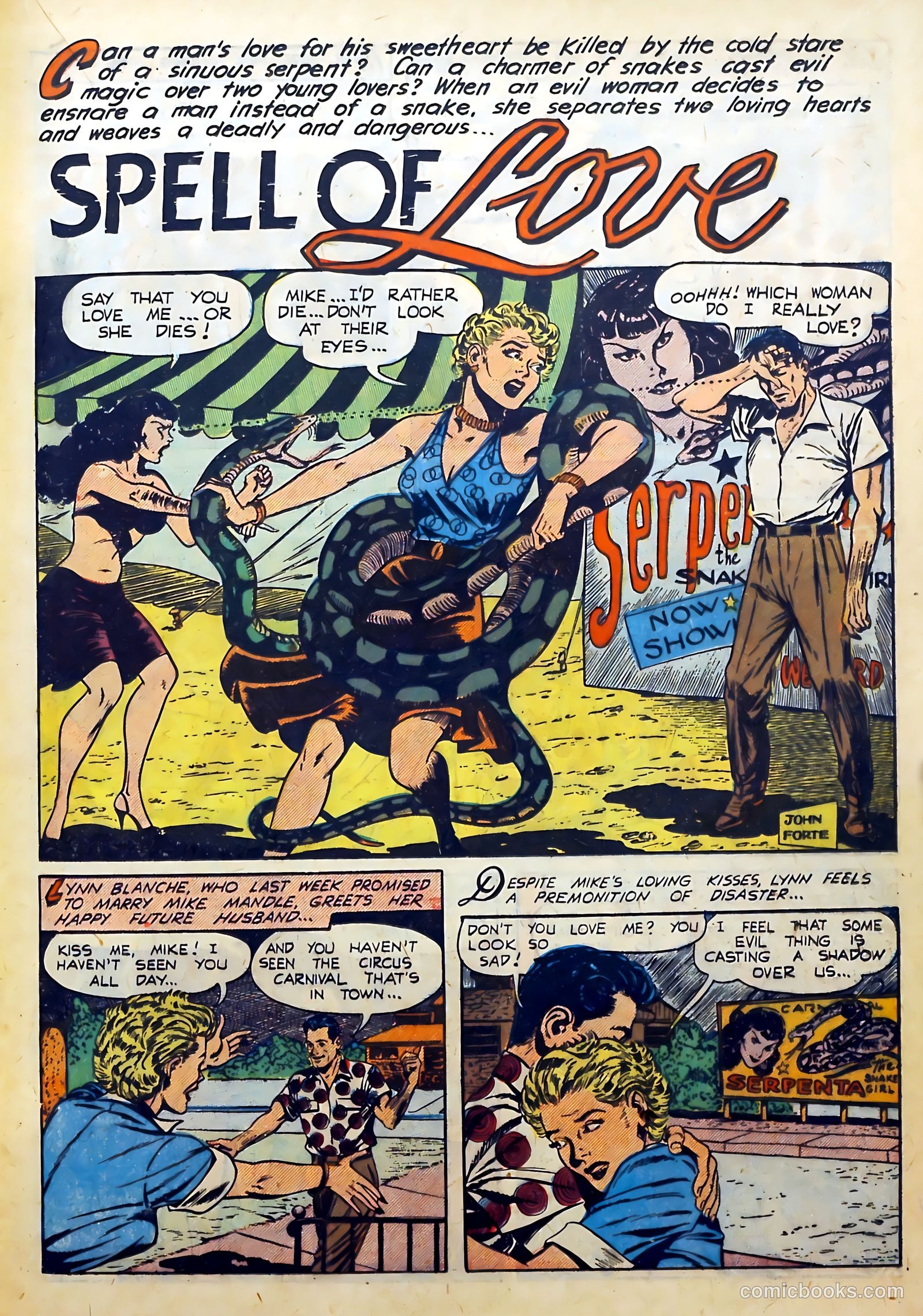 Youthful Romances #7 (1954) — page 19 of 36