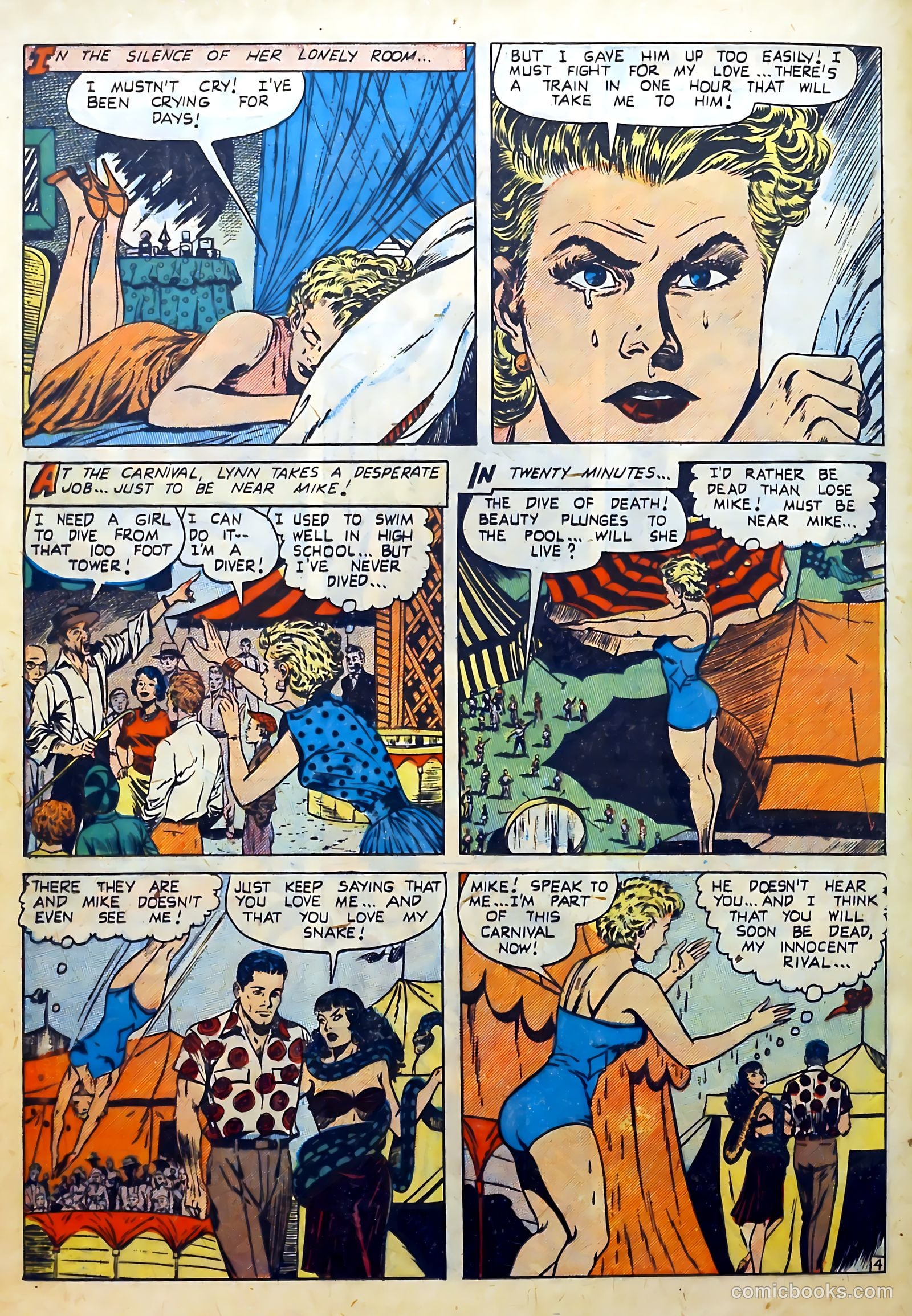Youthful Romances #7 (1954) — page 22 of 36