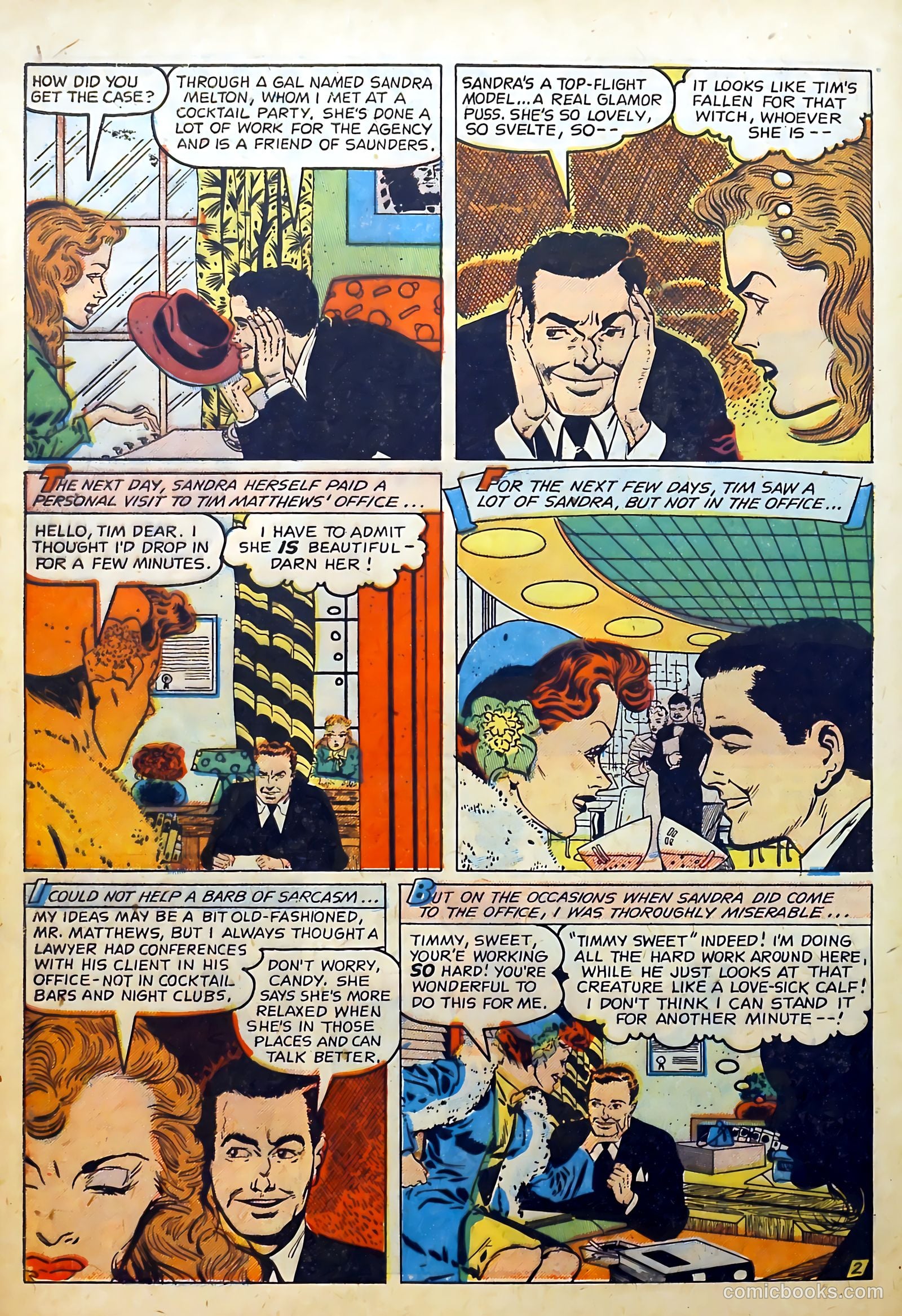 Youthful Romances #7 (1954) — page 30 of 36