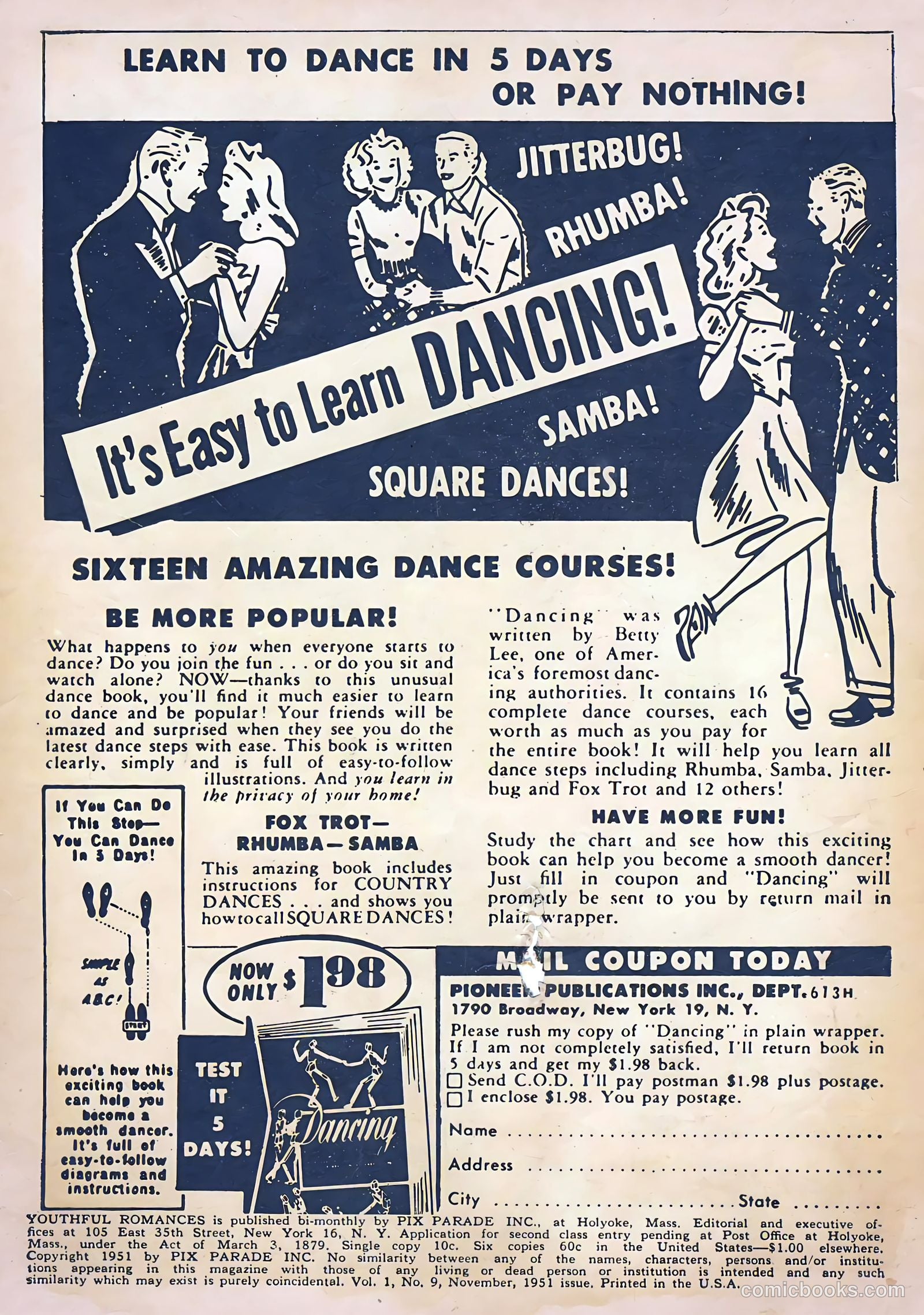 Youthful Romances #9 (1951) — page 2 of 36