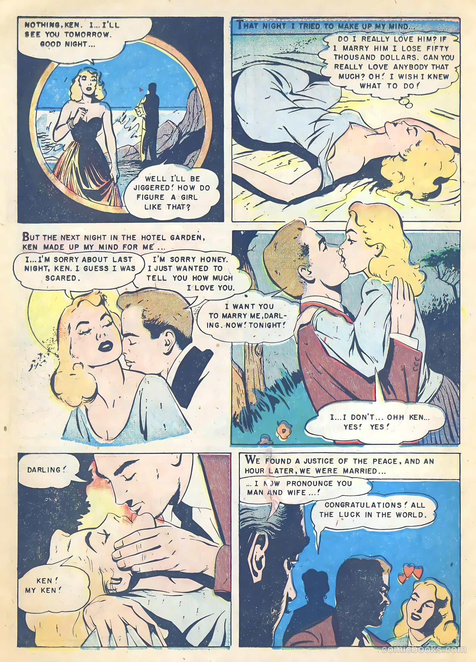 Youthful Romances #9 (1951) — page 14 of 36