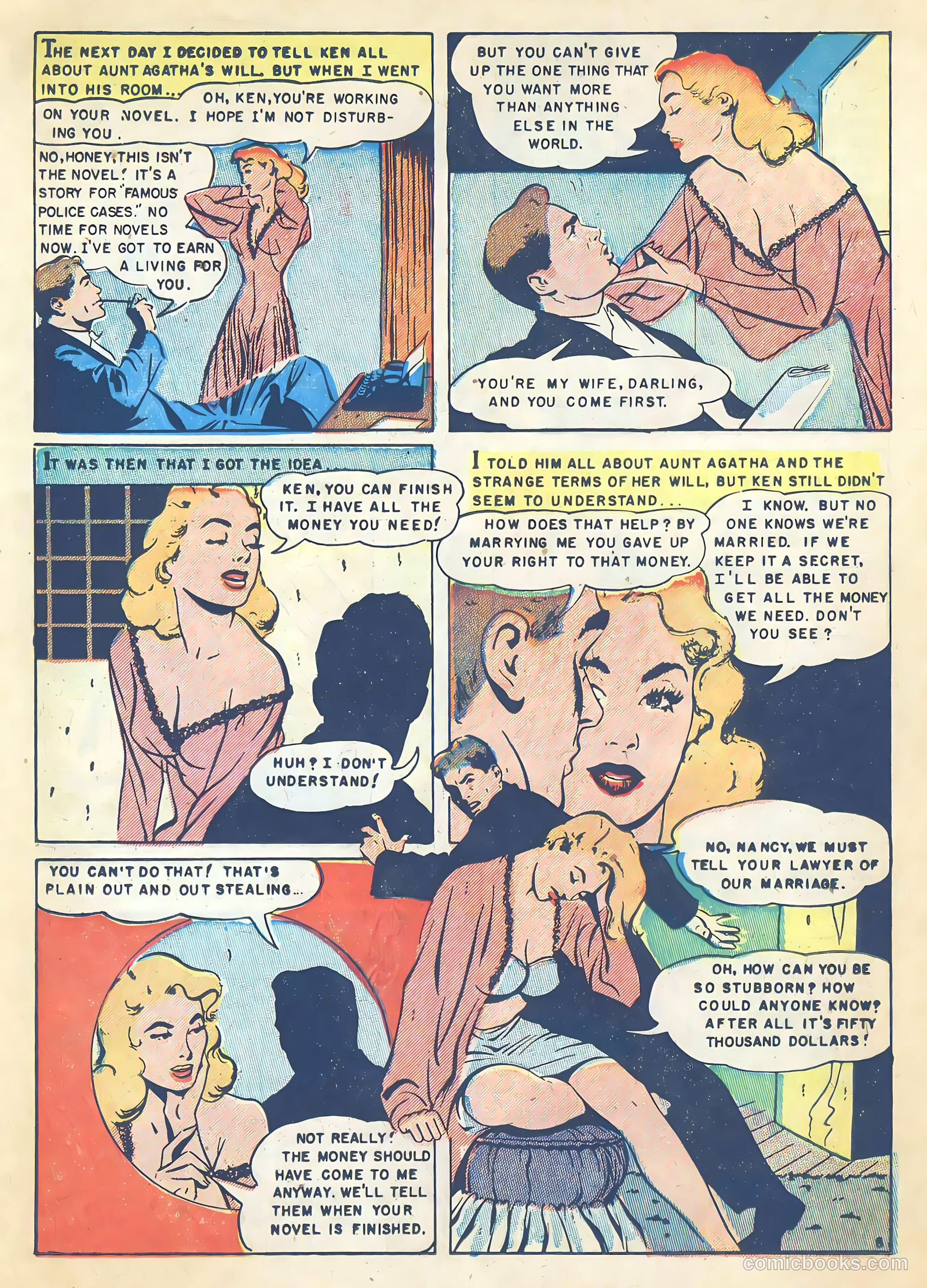 Youthful Romances #9 (1951) — page 15 of 36
