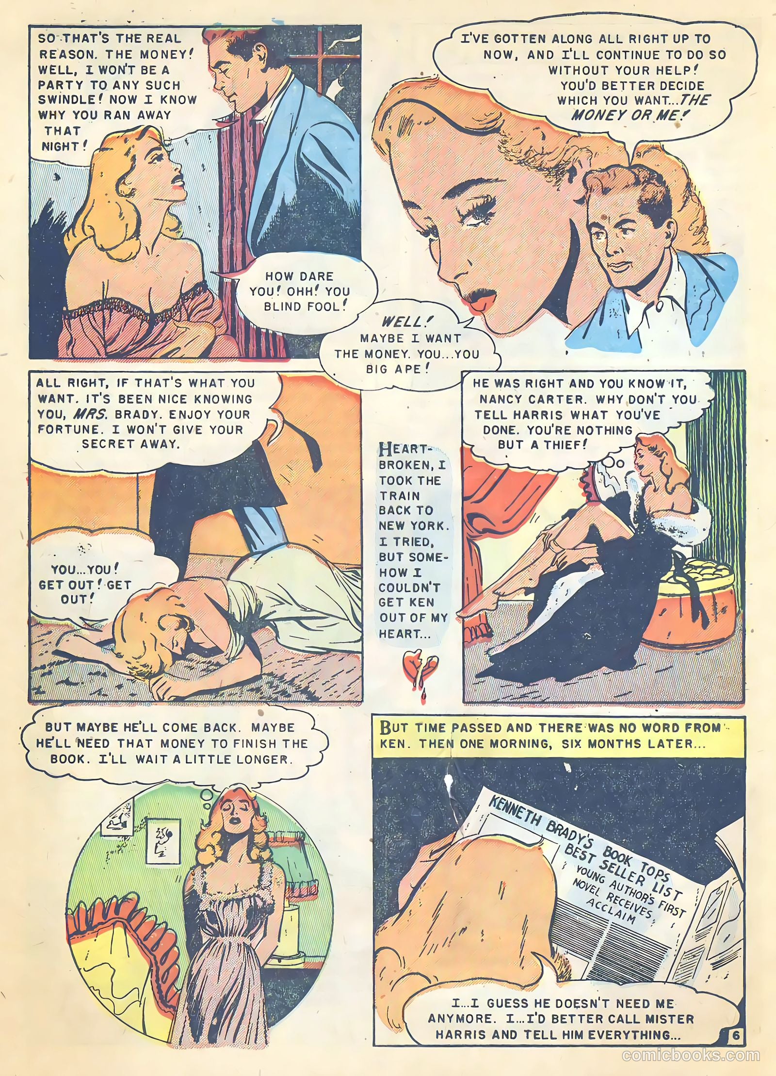 Youthful Romances #9 (1951) — page 16 of 36