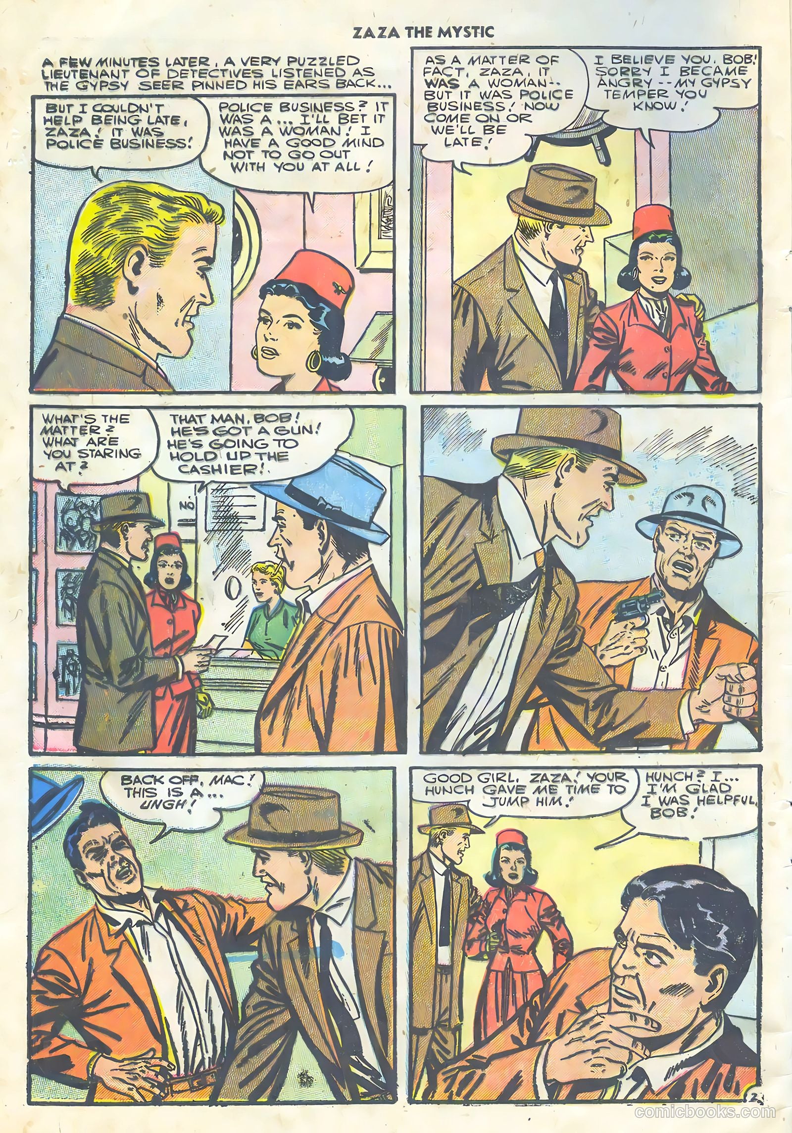 Za Za the Mystic #10 (1956) — page 4 of 36