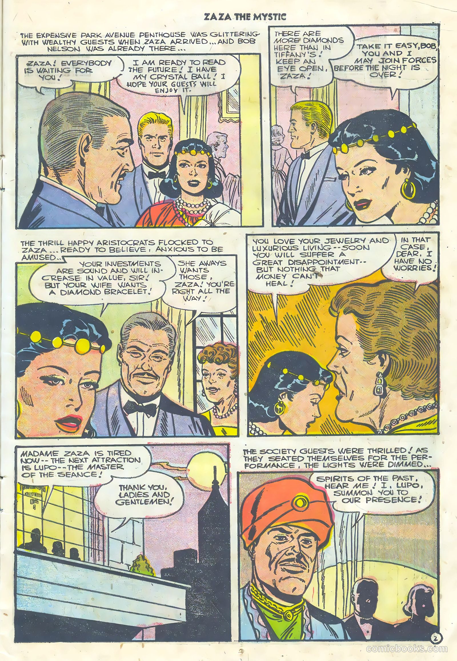 Za Za the Mystic #10 (1956) — page 11 of 36