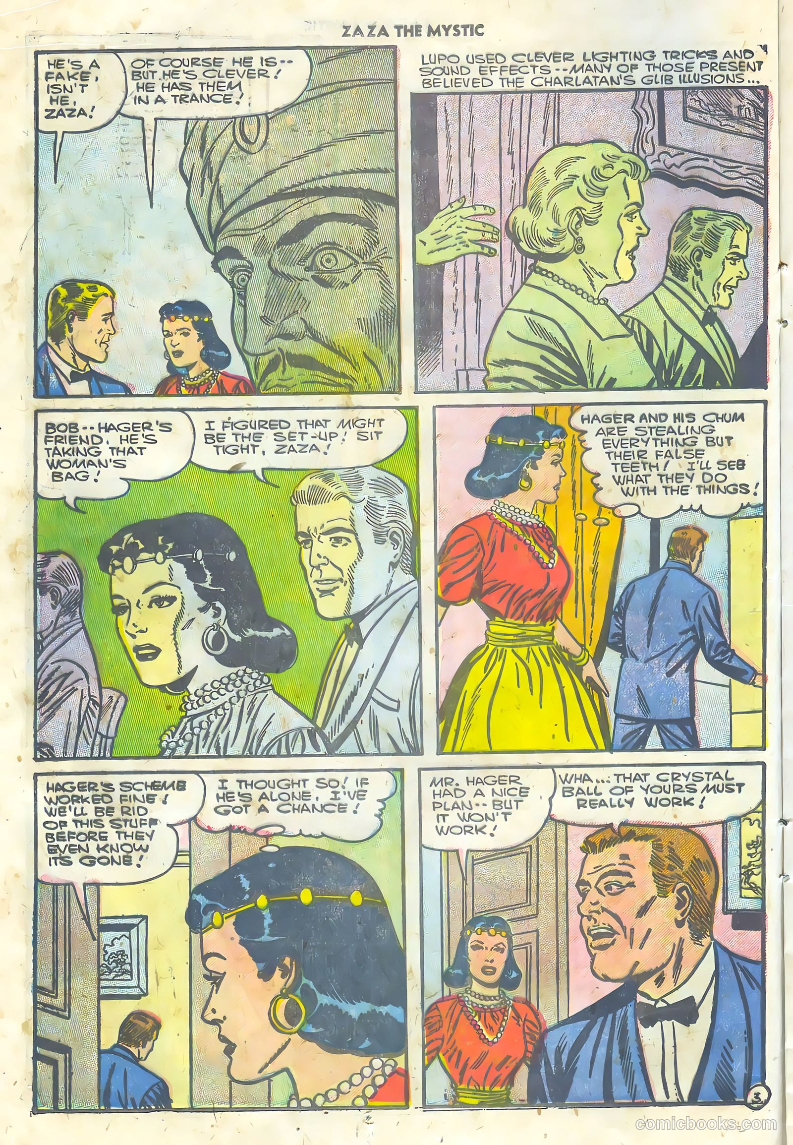 Za Za the Mystic #10 (1956) — page 12 of 36