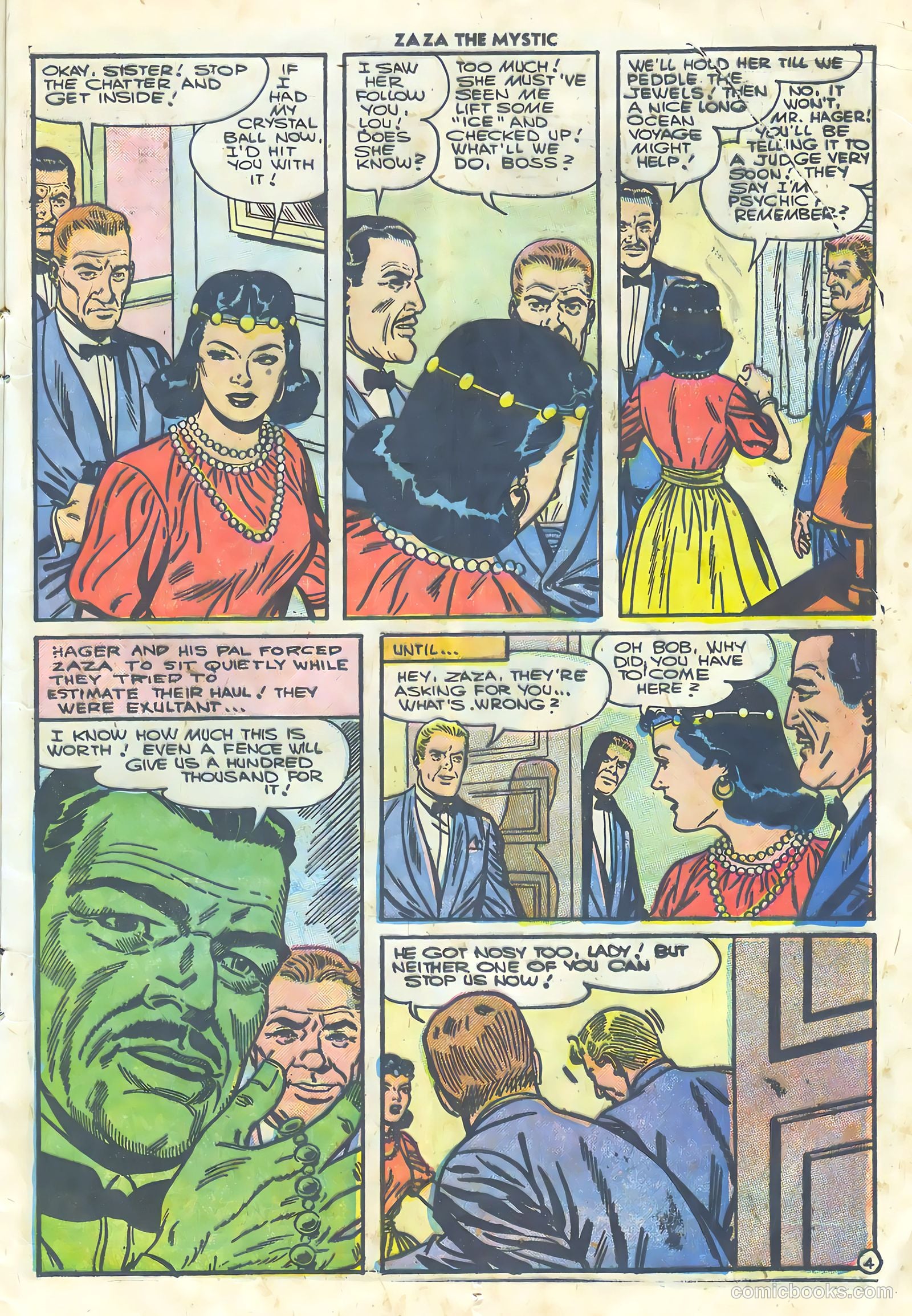Za Za the Mystic #10 (1956) — page 13 of 36
