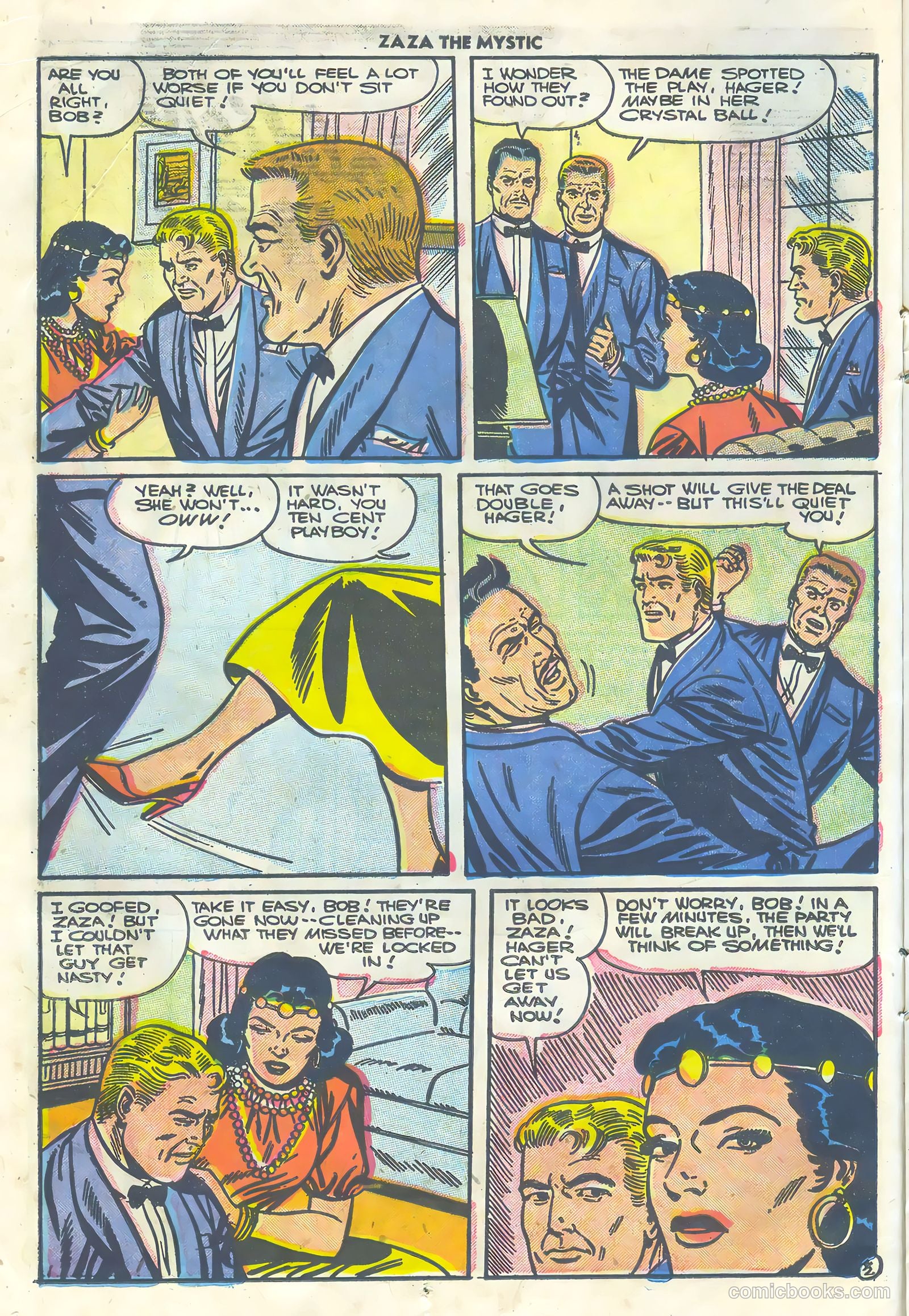Za Za the Mystic #10 (1956) — page 14 of 36