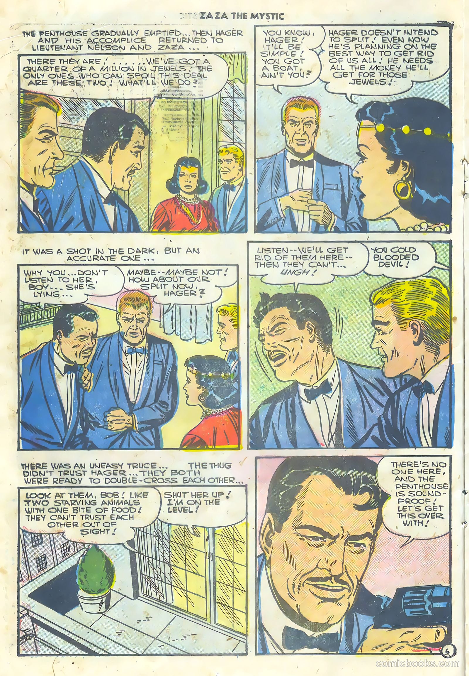 Za Za the Mystic #10 (1956) — page 16 of 36