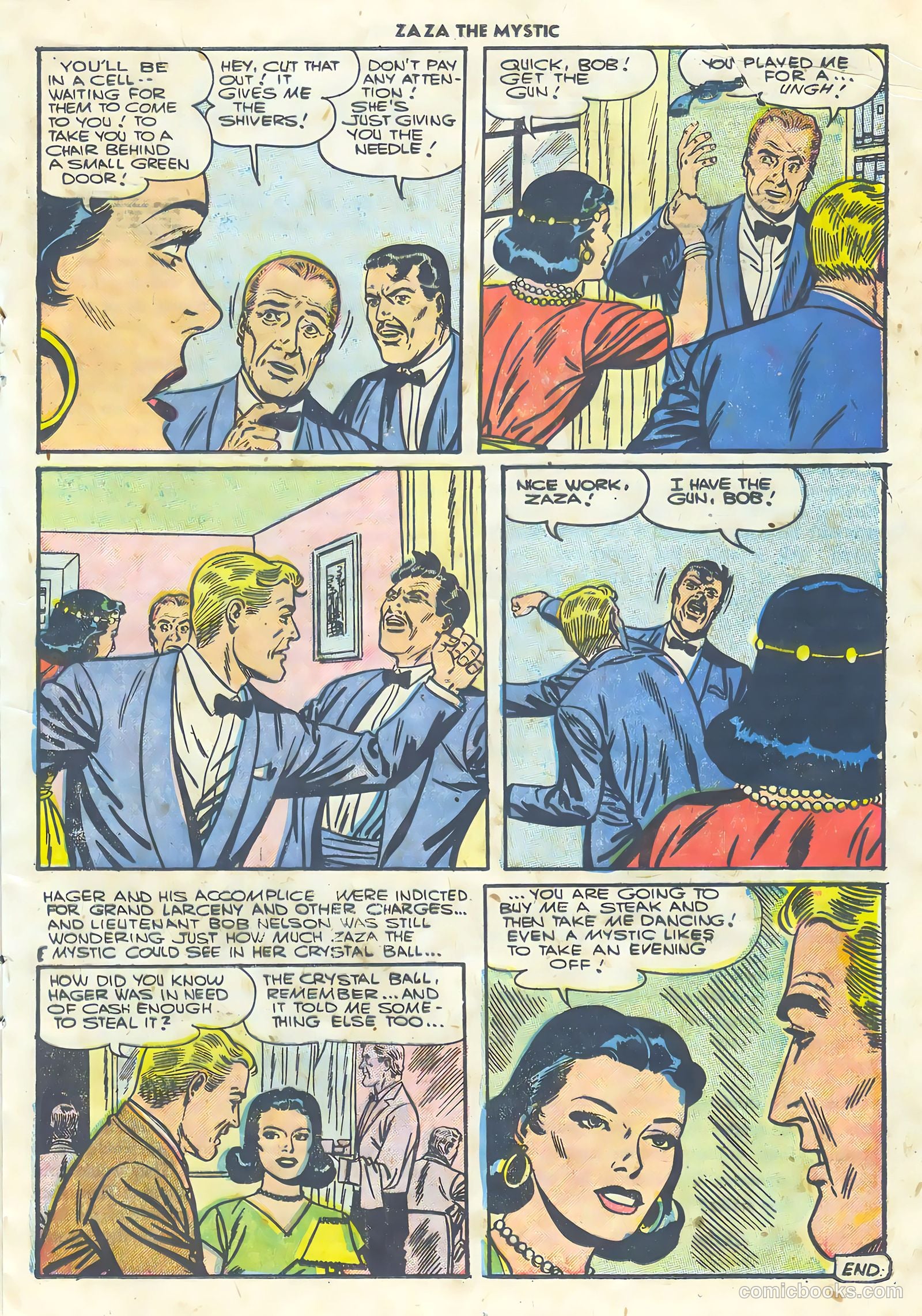Za Za the Mystic #10 (1956) — page 17 of 36