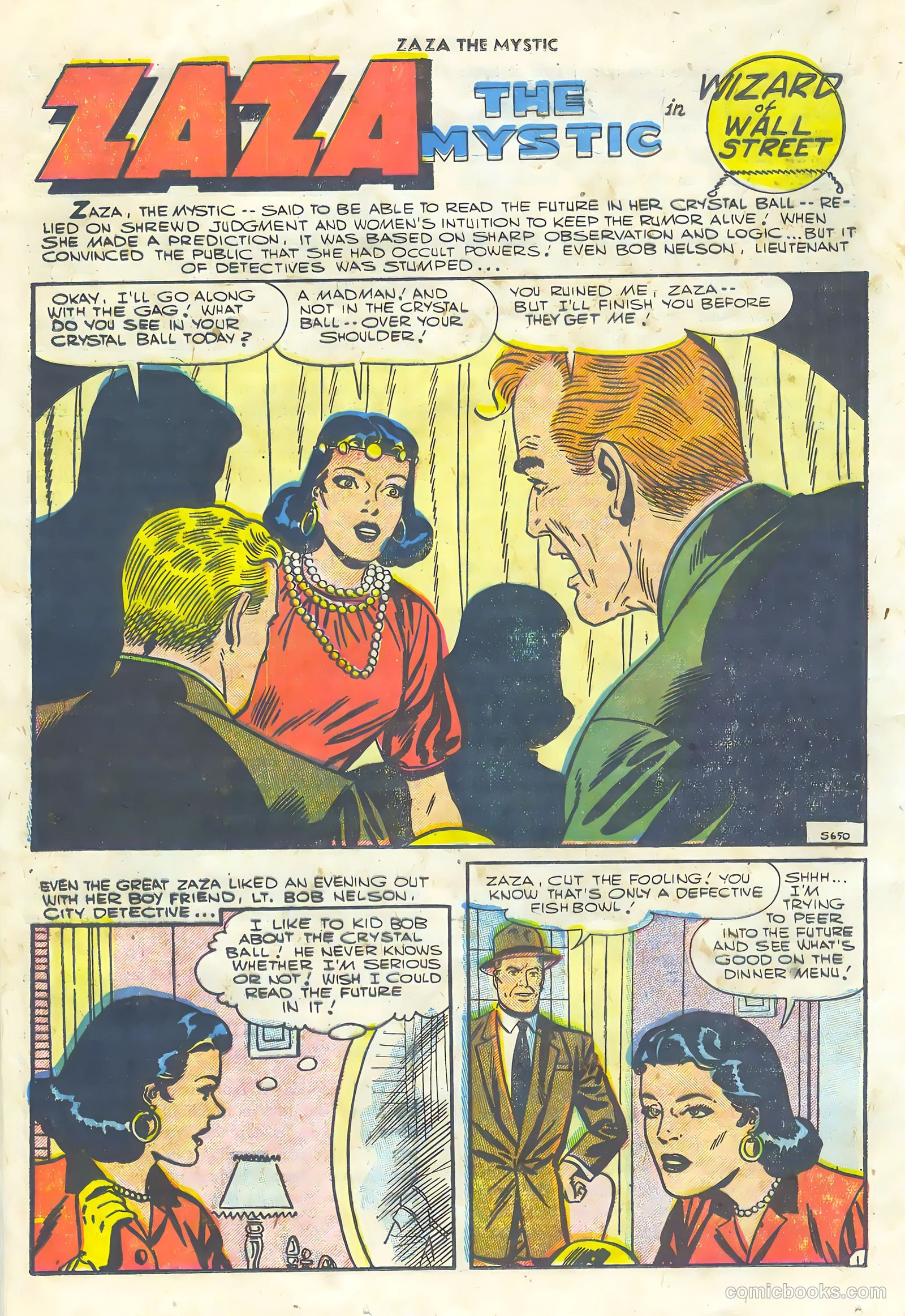 Za Za the Mystic #10 (1956) — page 20 of 36