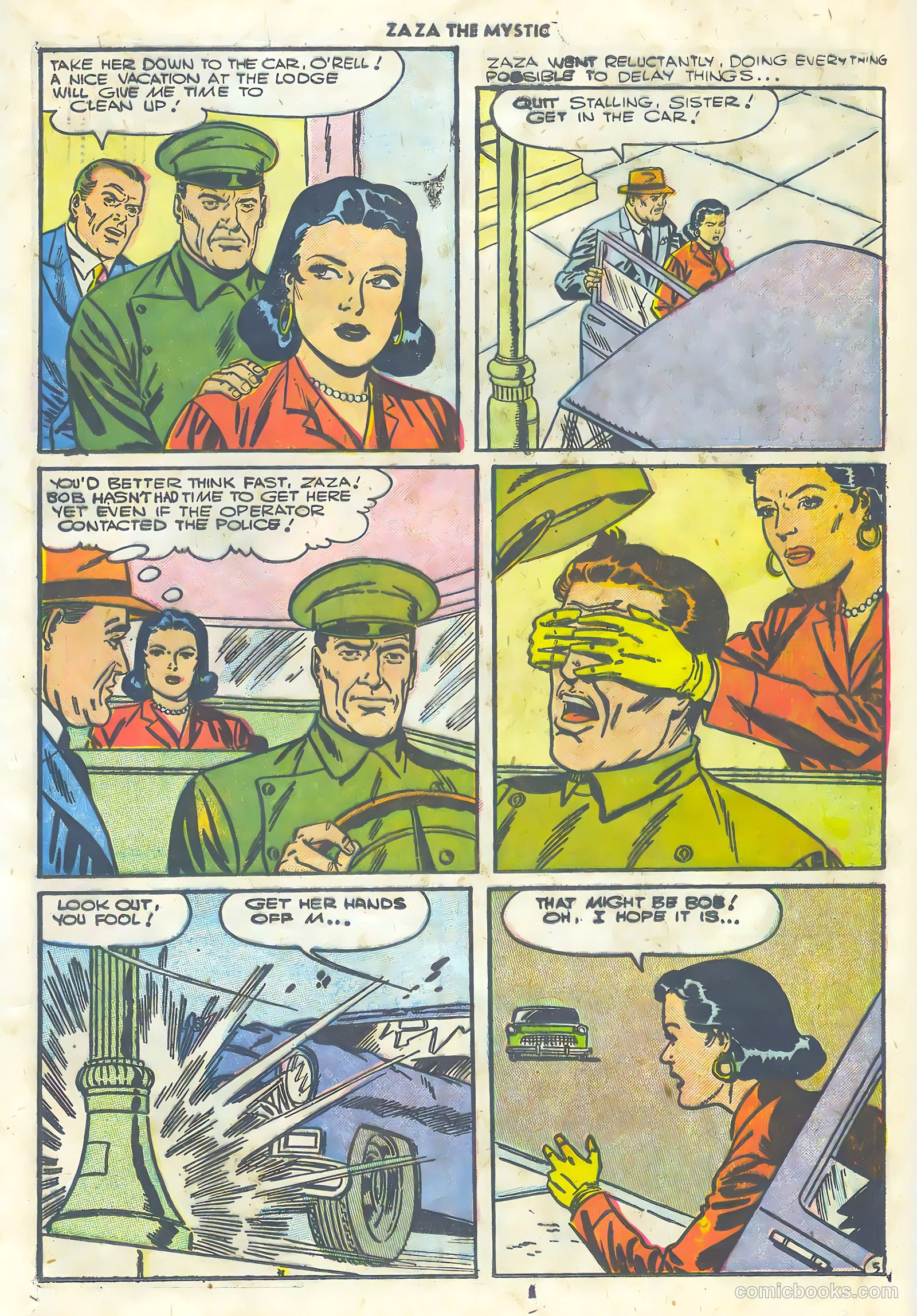 Za Za the Mystic #10 (1956) — page 25 of 36