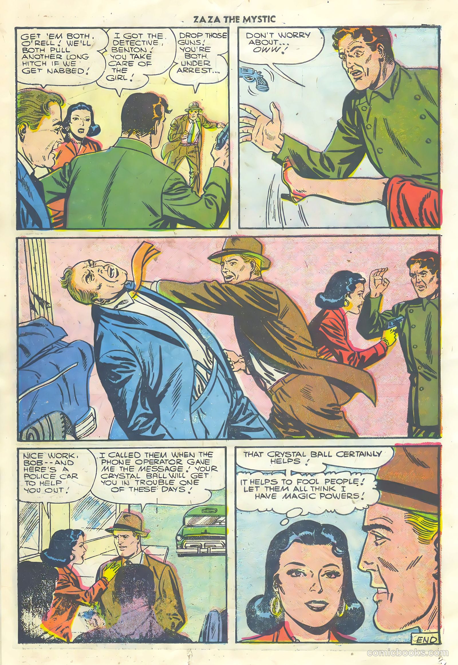 Za Za the Mystic #10 (1956) — page 26 of 36