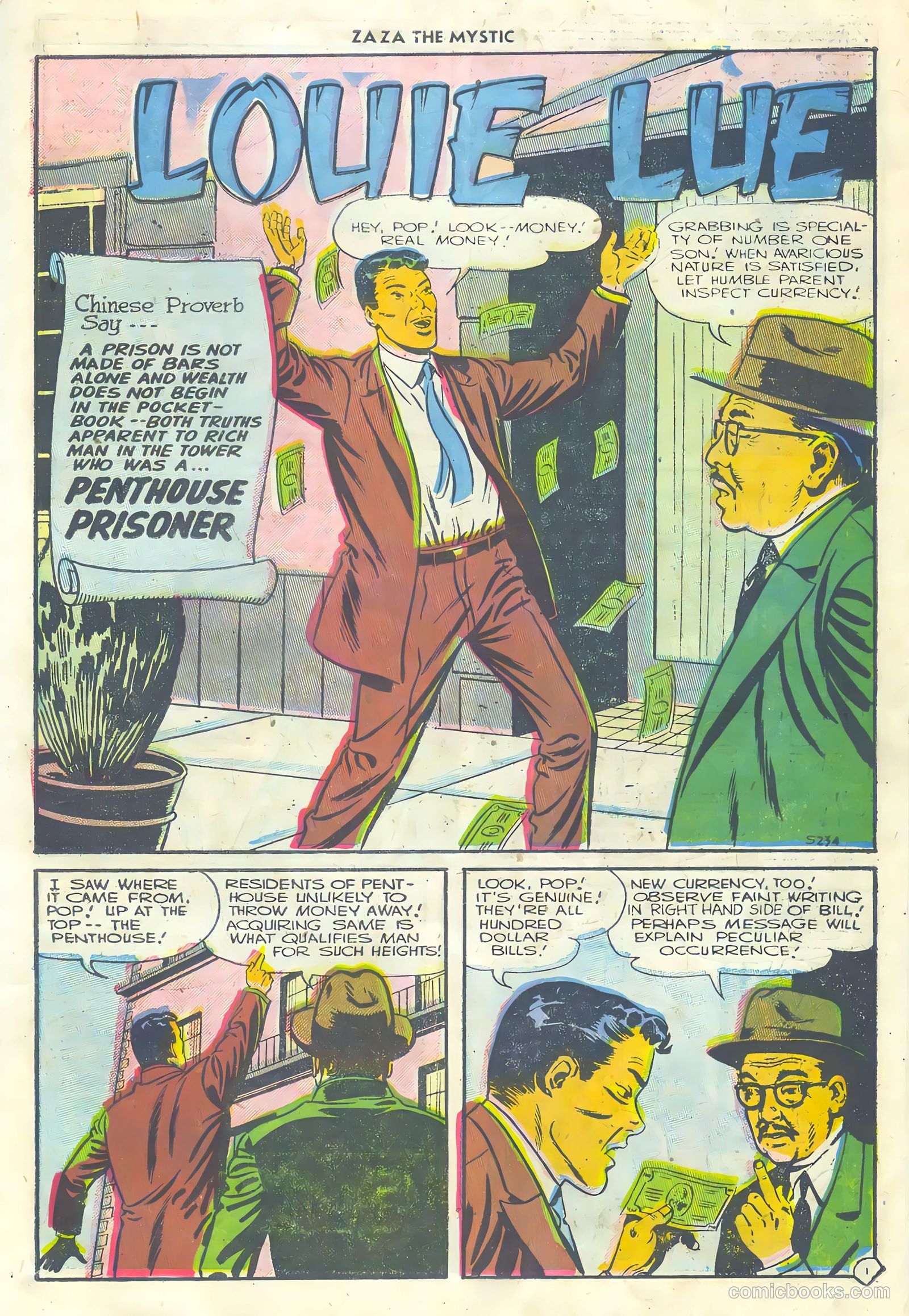 Za Za the Mystic #10 (1956) — page 27 of 36