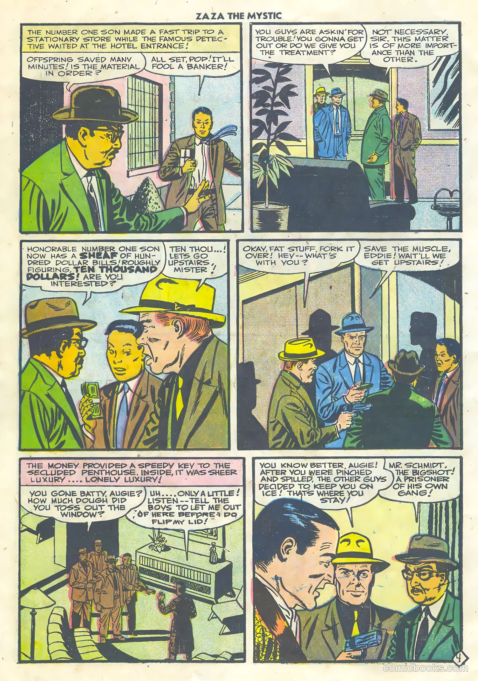 Za Za the Mystic #10 (1956) — page 30 of 36