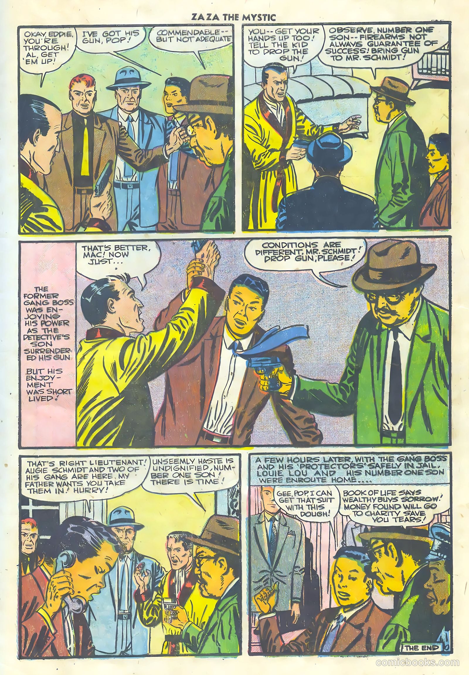 Za Za the Mystic #10 (1956) — page 33 of 36