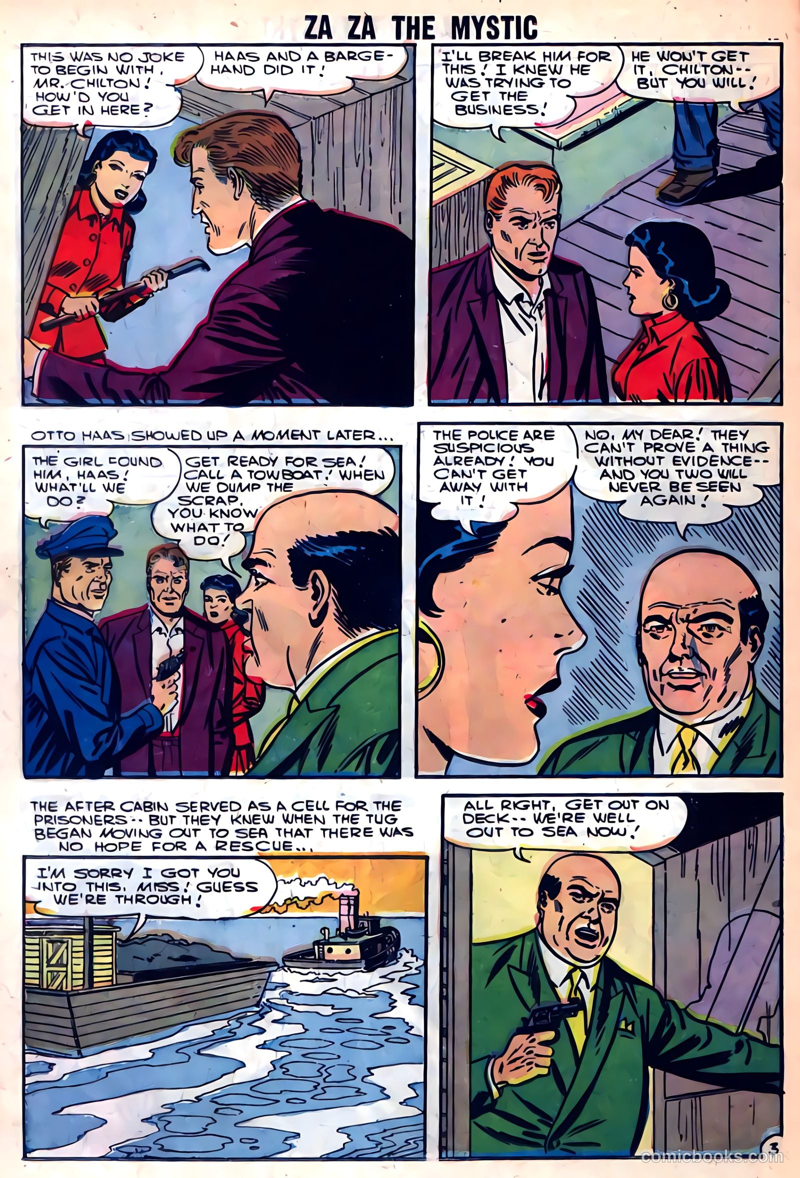 Za Za the Mystic #11 (1956) — page 12 of 36