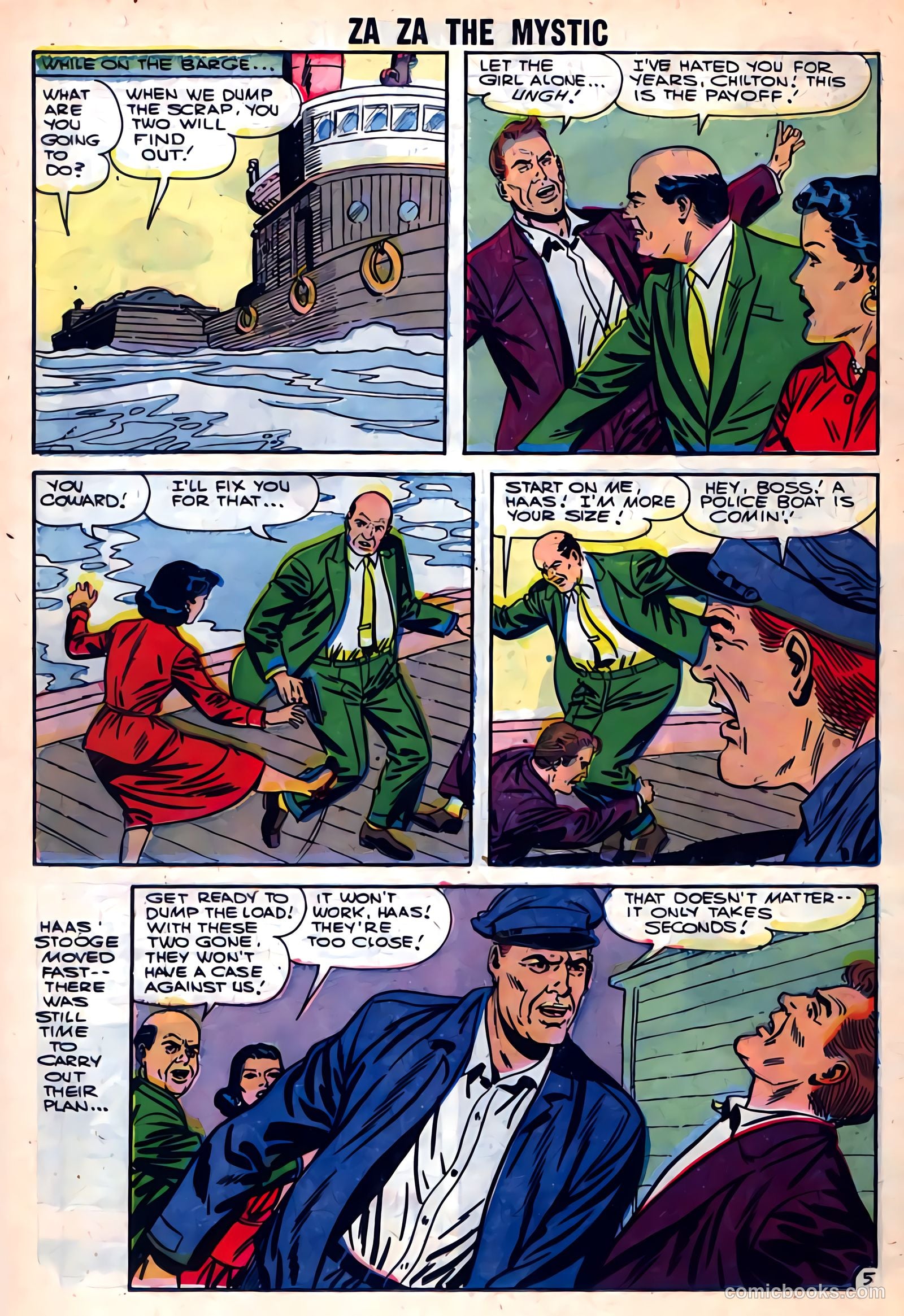 Za Za the Mystic #11 (1956) — page 14 of 36