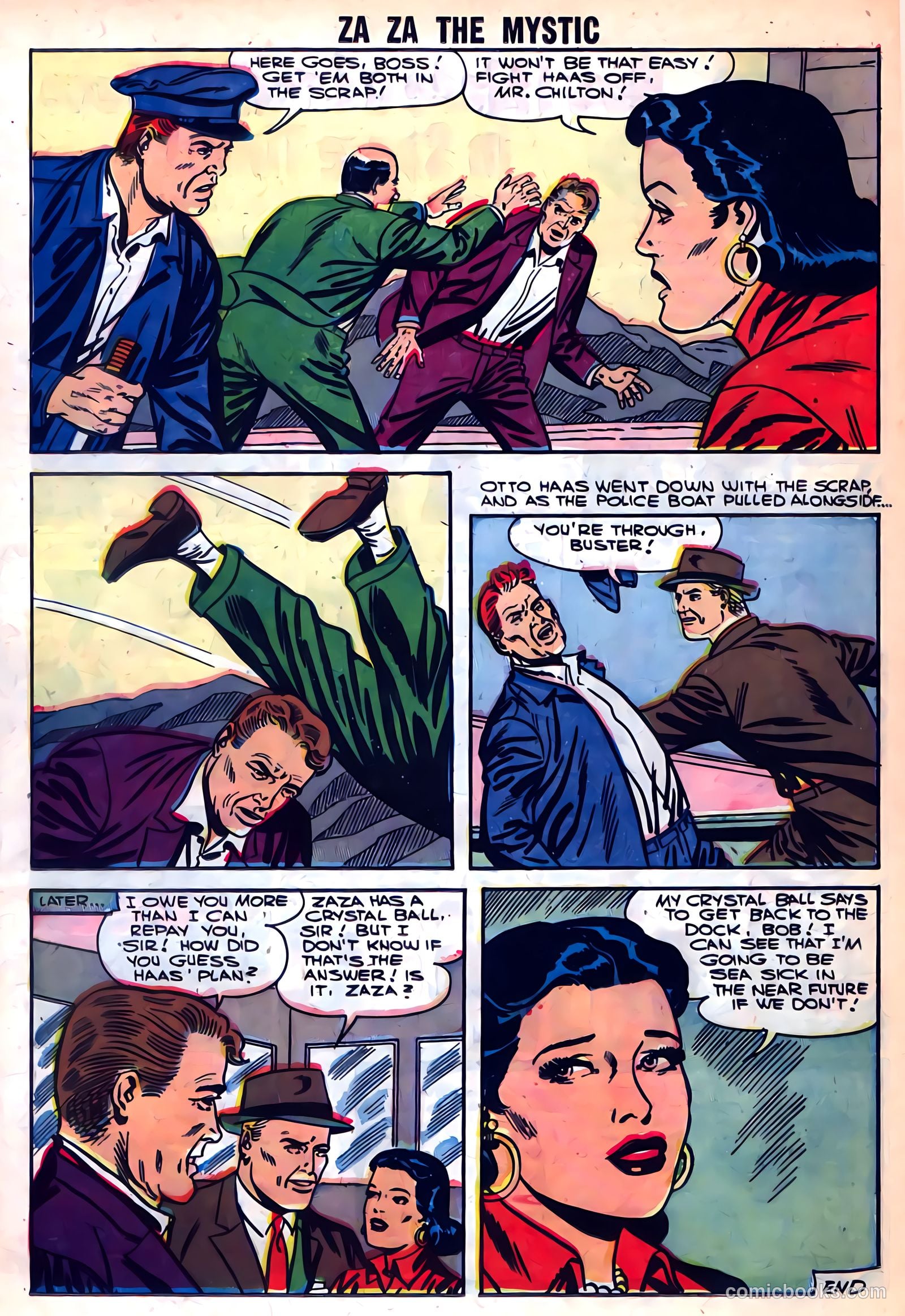 Za Za the Mystic #11 (1956) — page 16 of 36