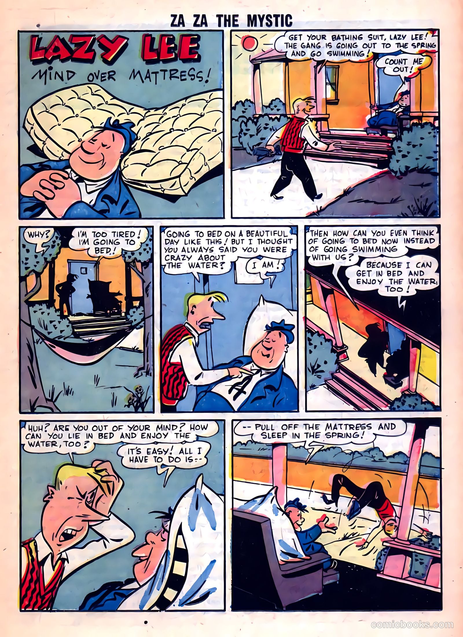 Za Za the Mystic #11 (1956) — page 17 of 36
