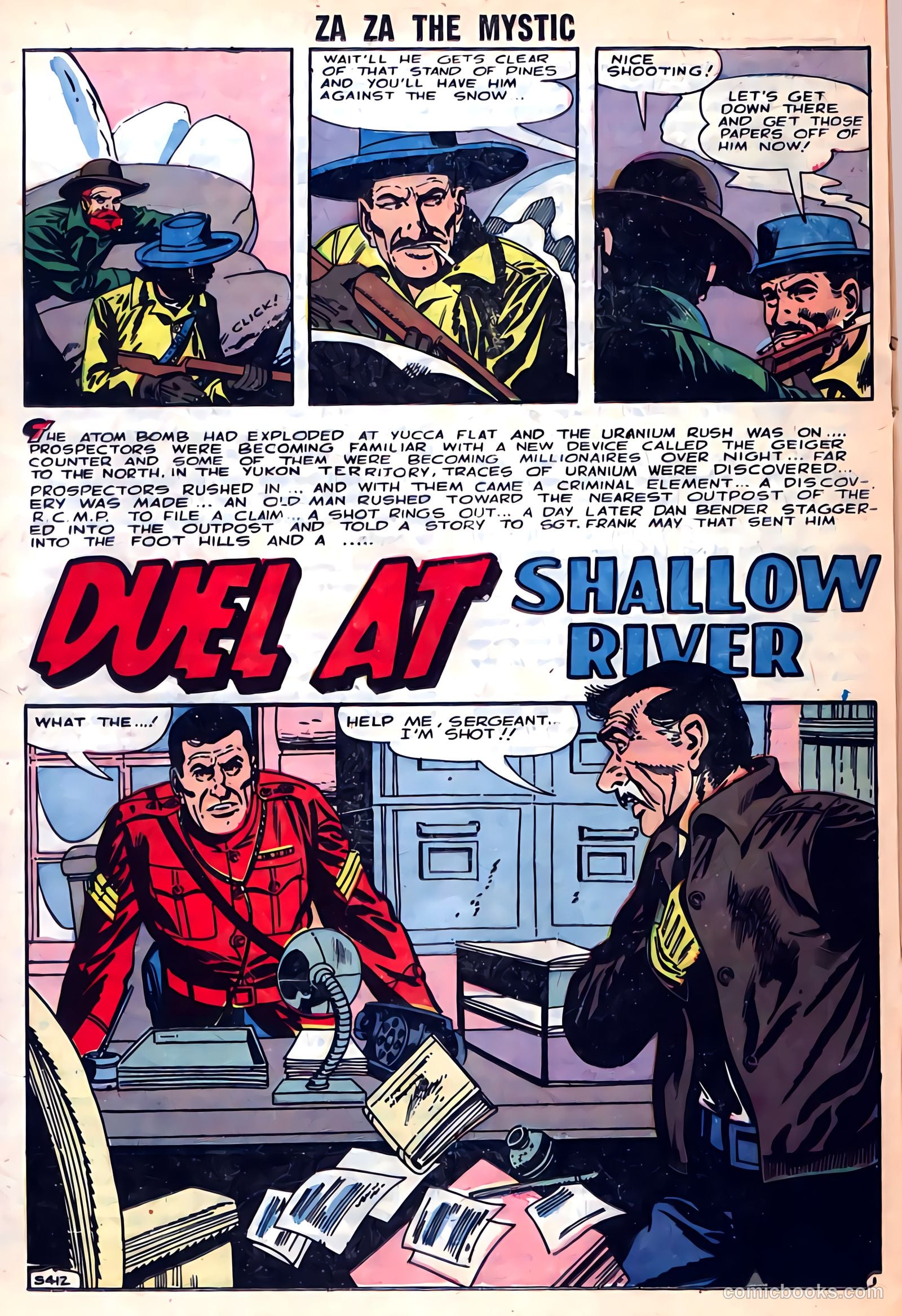 Za Za the Mystic #11 (1956) — page 20 of 36