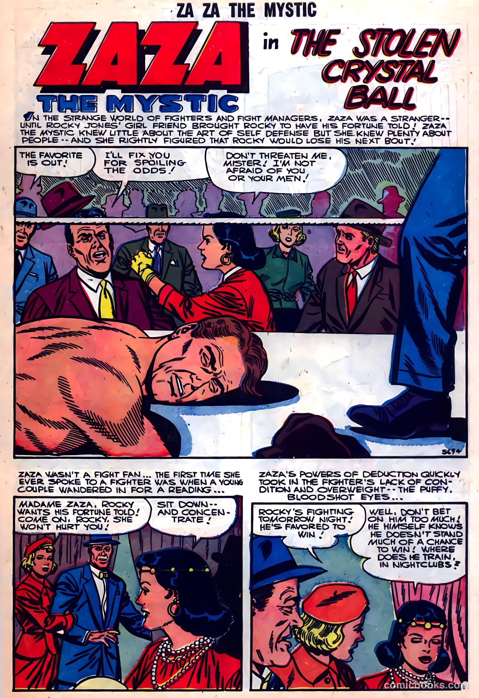 Za Za the Mystic #11 (1956) — page 27 of 36