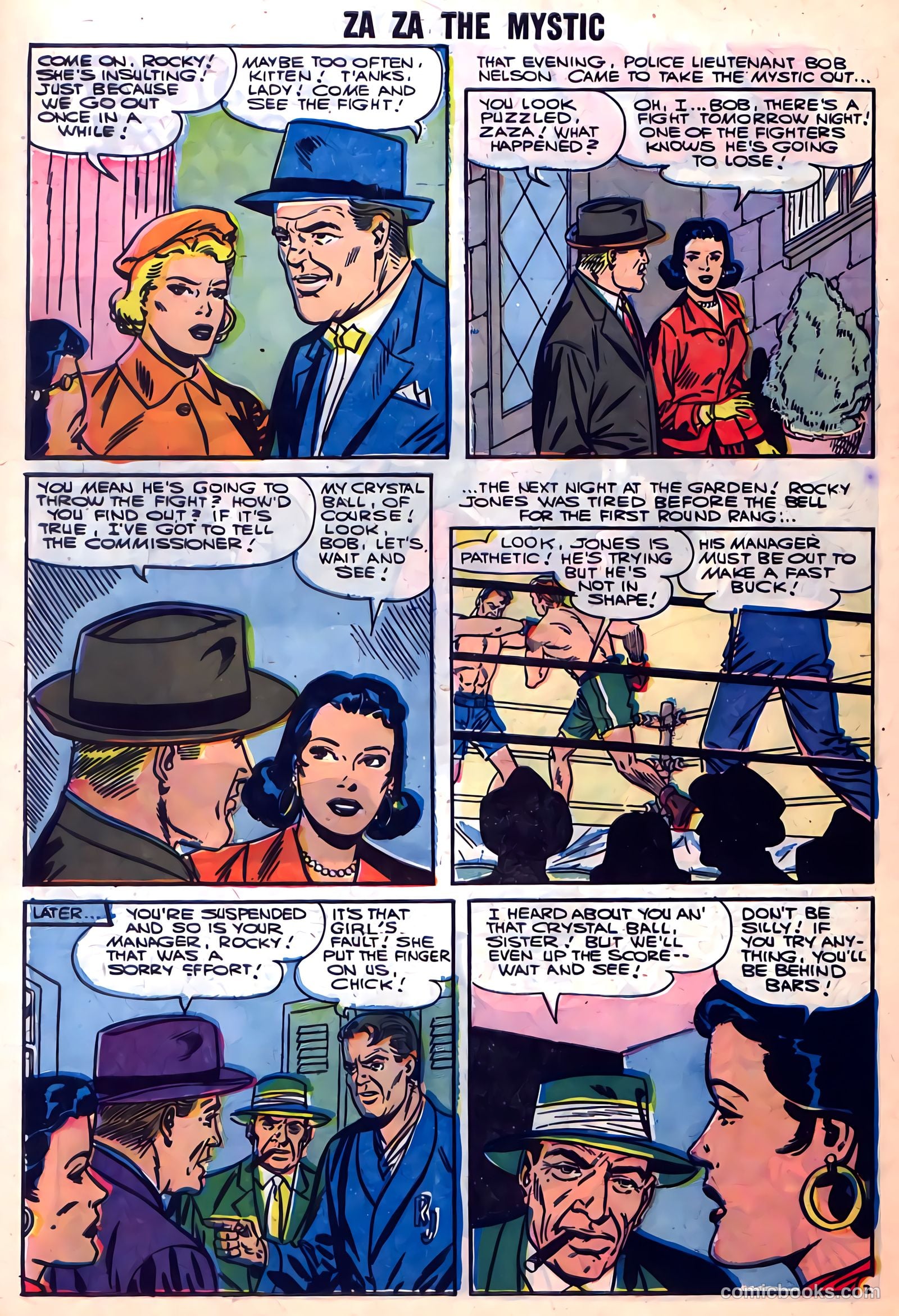Za Za the Mystic #11 (1956) — page 28 of 36