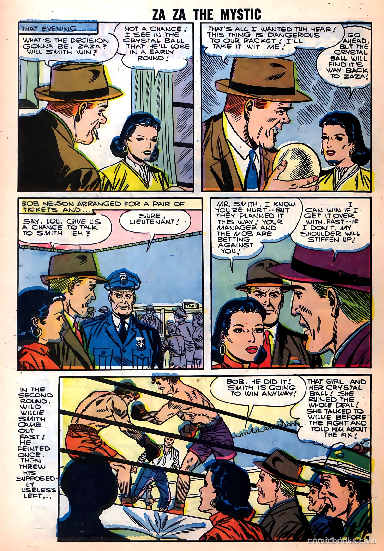 Za Za the Mystic #11 (1956) — page 32 of 36