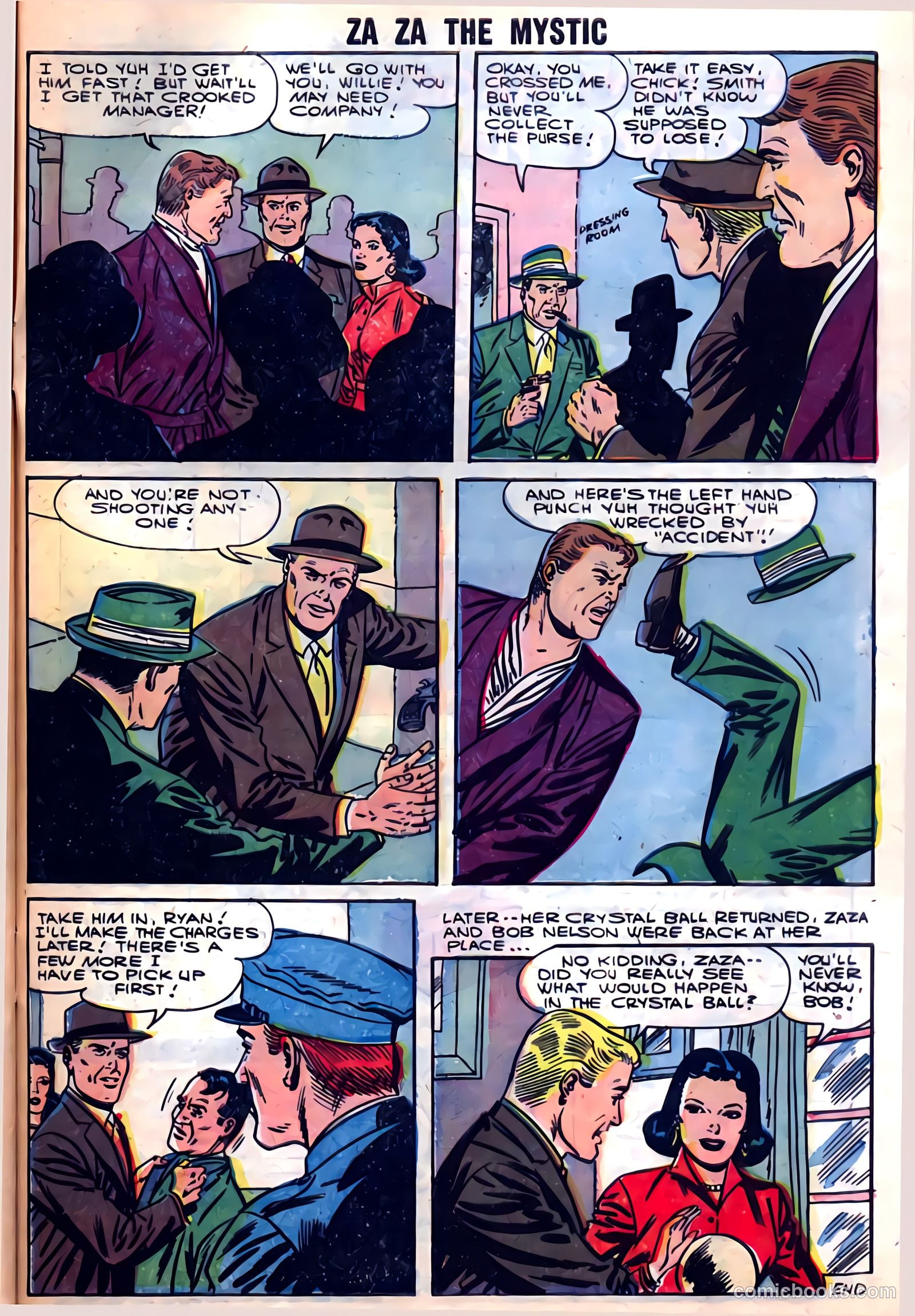 Za Za the Mystic #11 (1956) — page 33 of 36