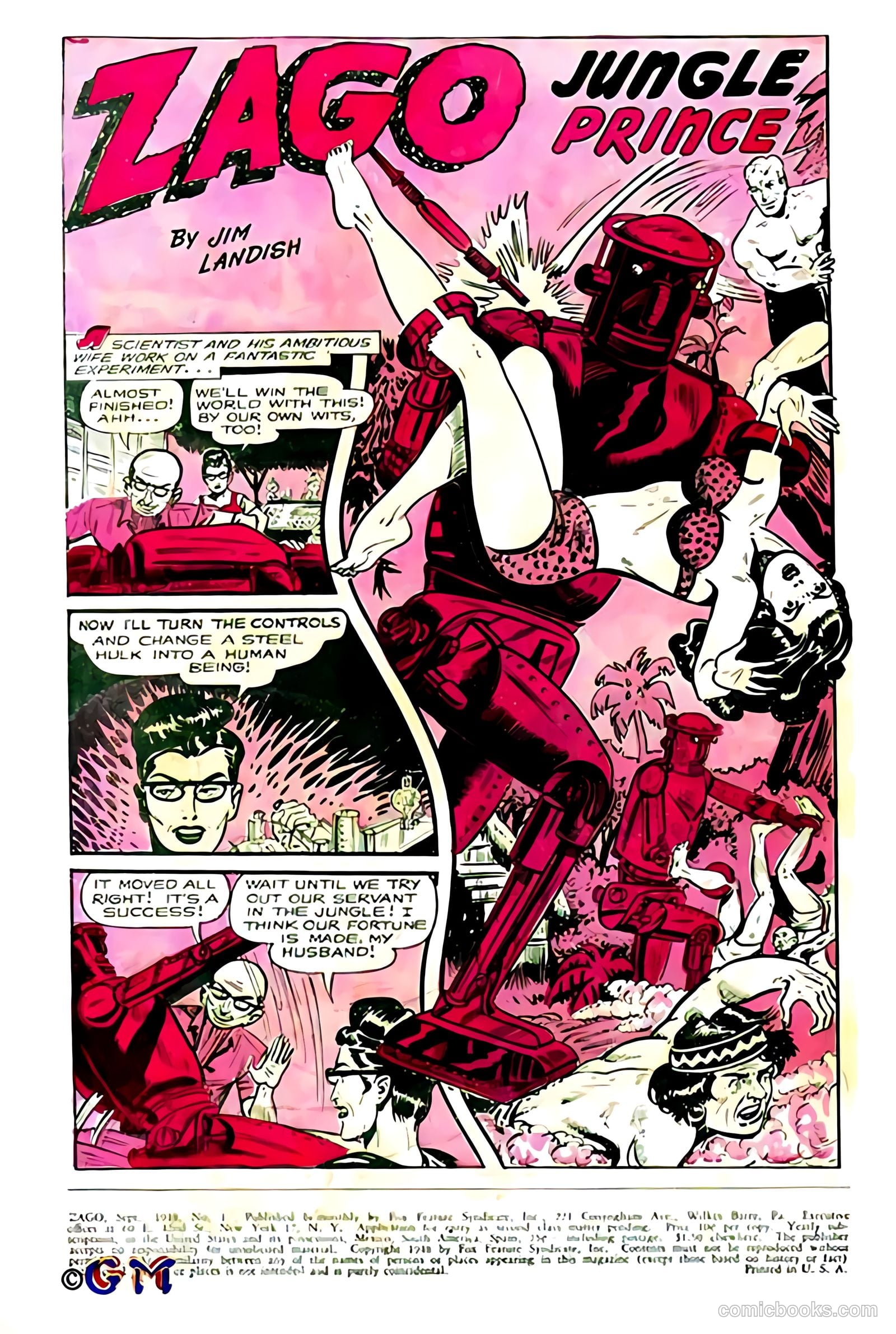 Zago #1 (1948) — page 2 of 36