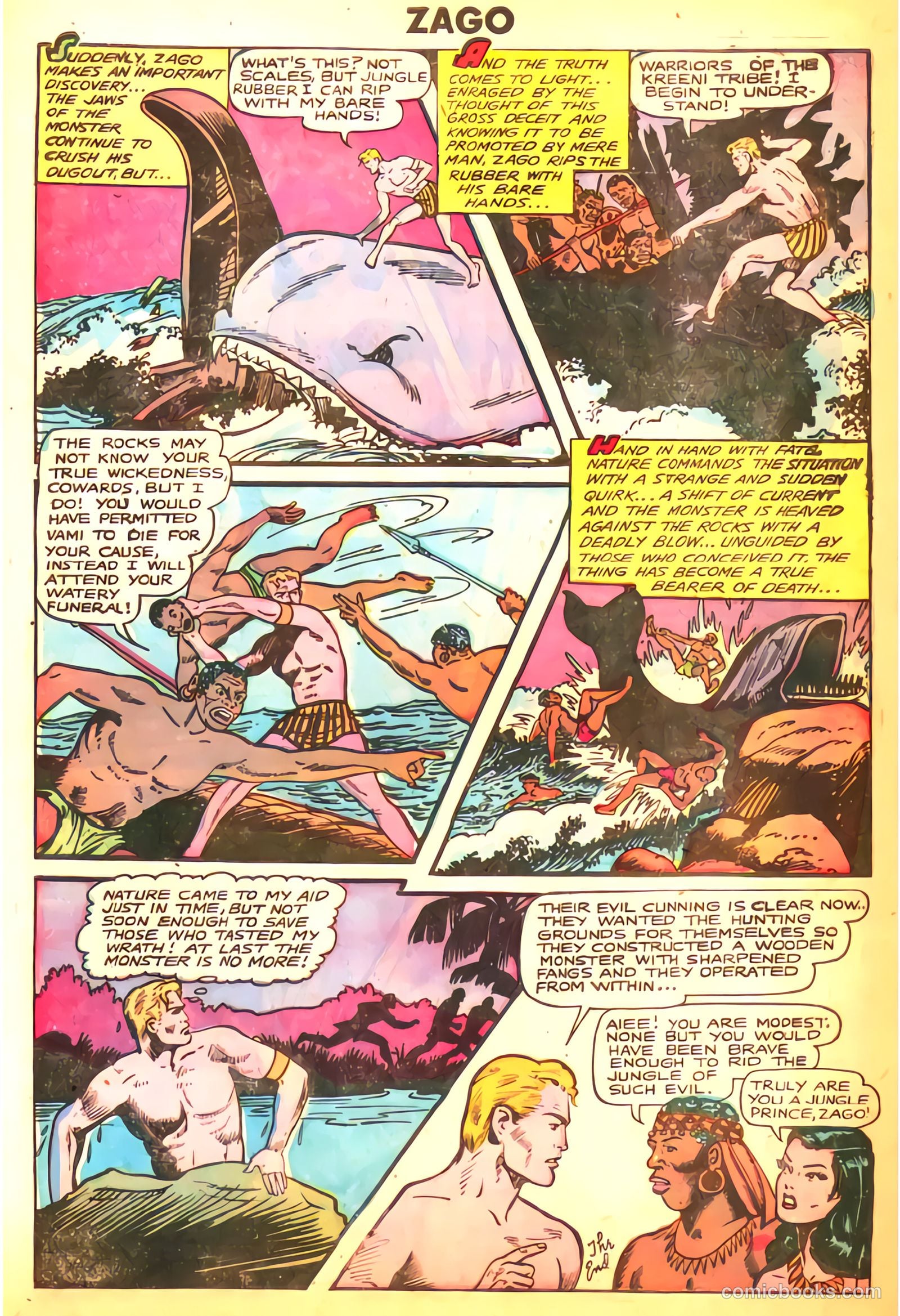 Zago #2 (1948) — page 32 of 36