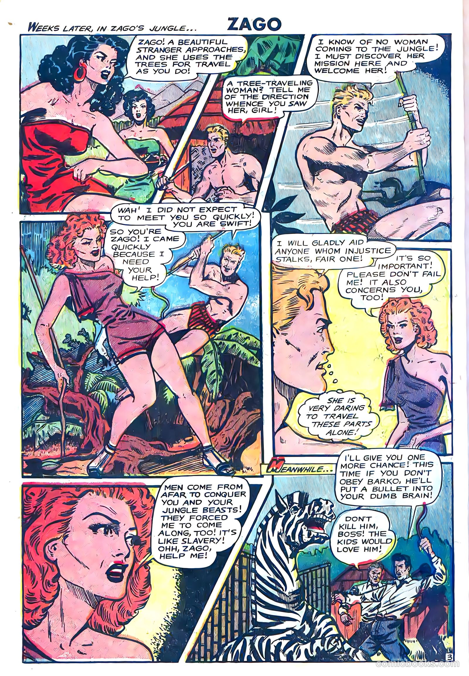 Zago #3 (1949) — page 5 of 37