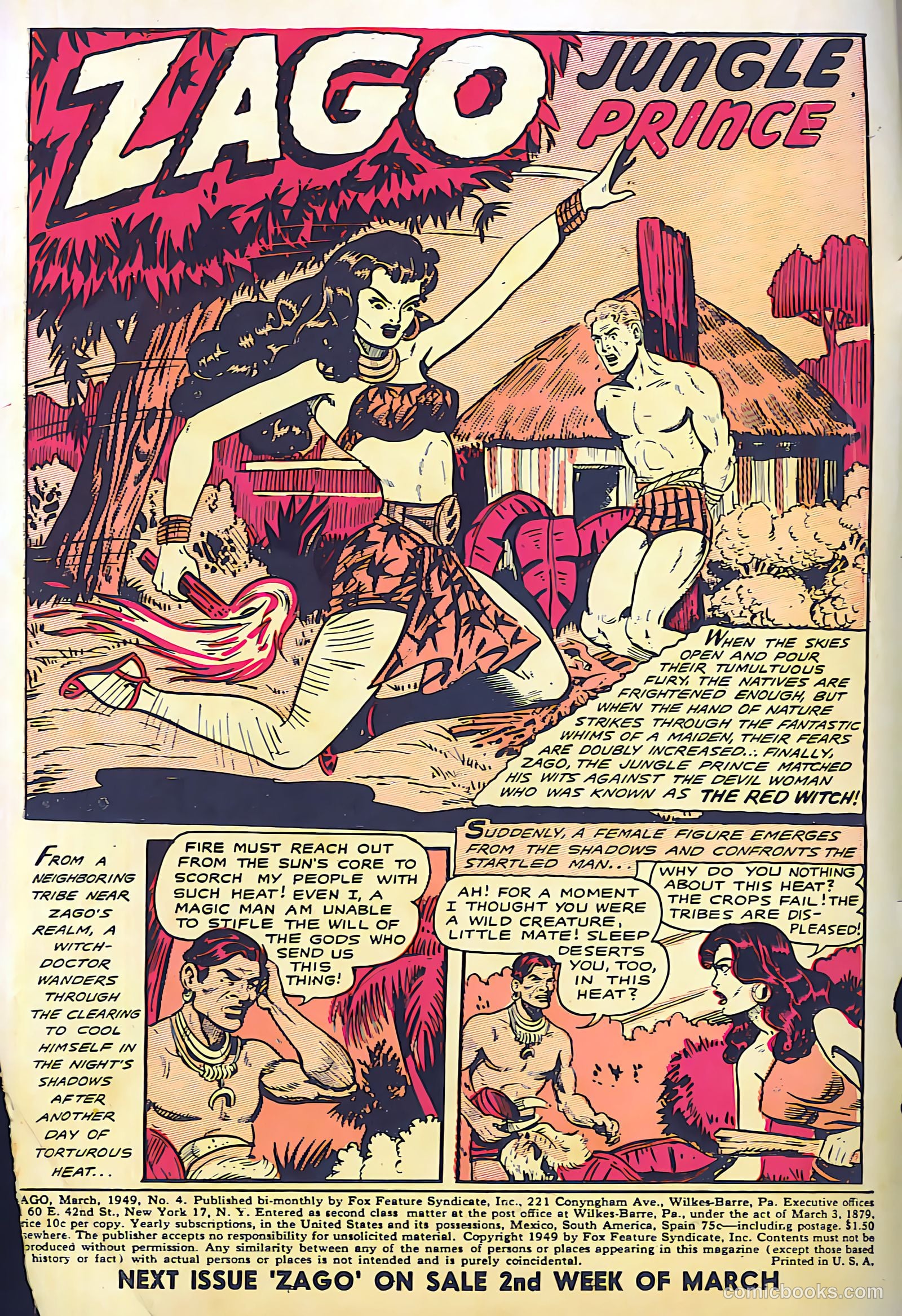 Zago #4 (1949) — page 3 of 33