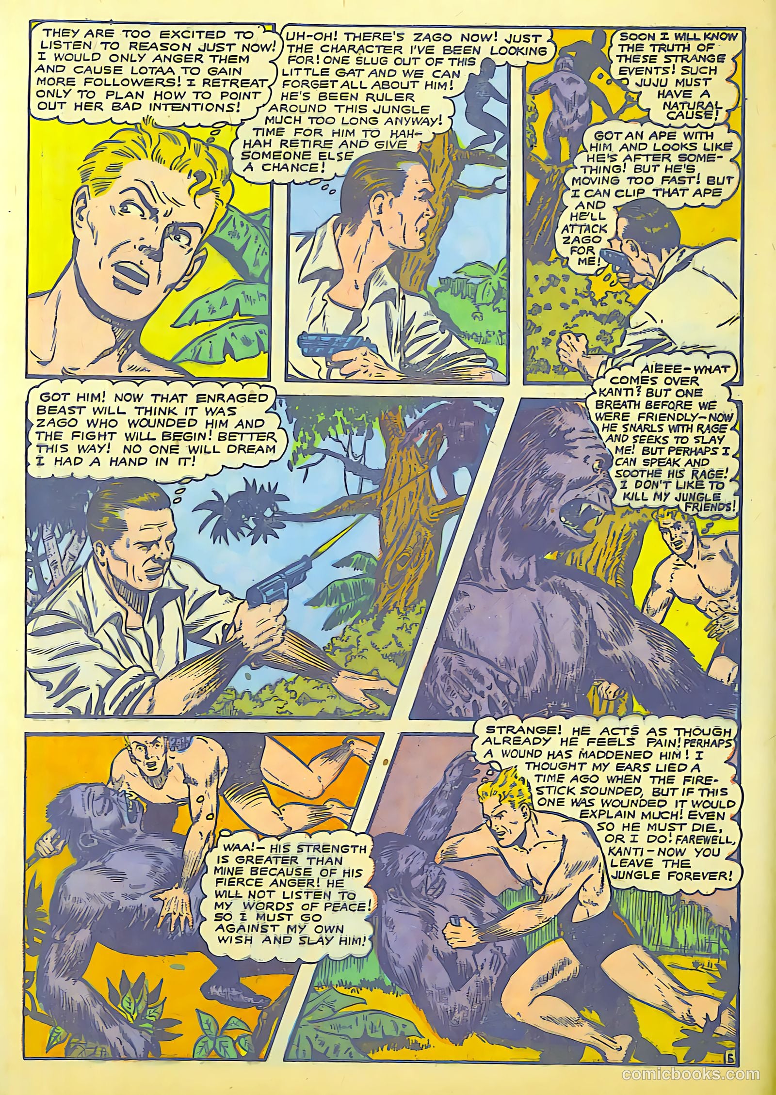 Zago #4 (1949) — page 7 of 33