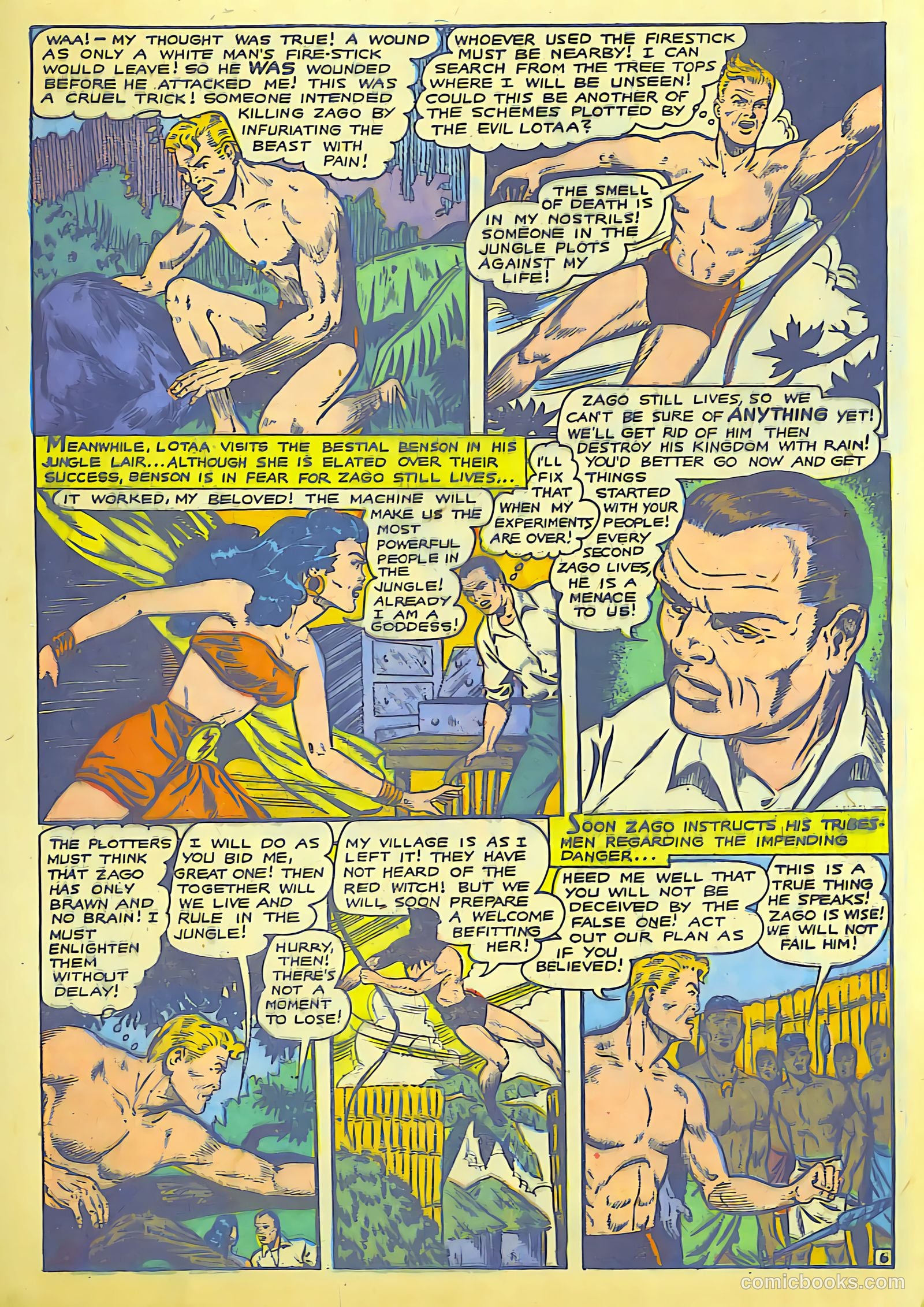 Zago #4 (1949) — page 8 of 33
