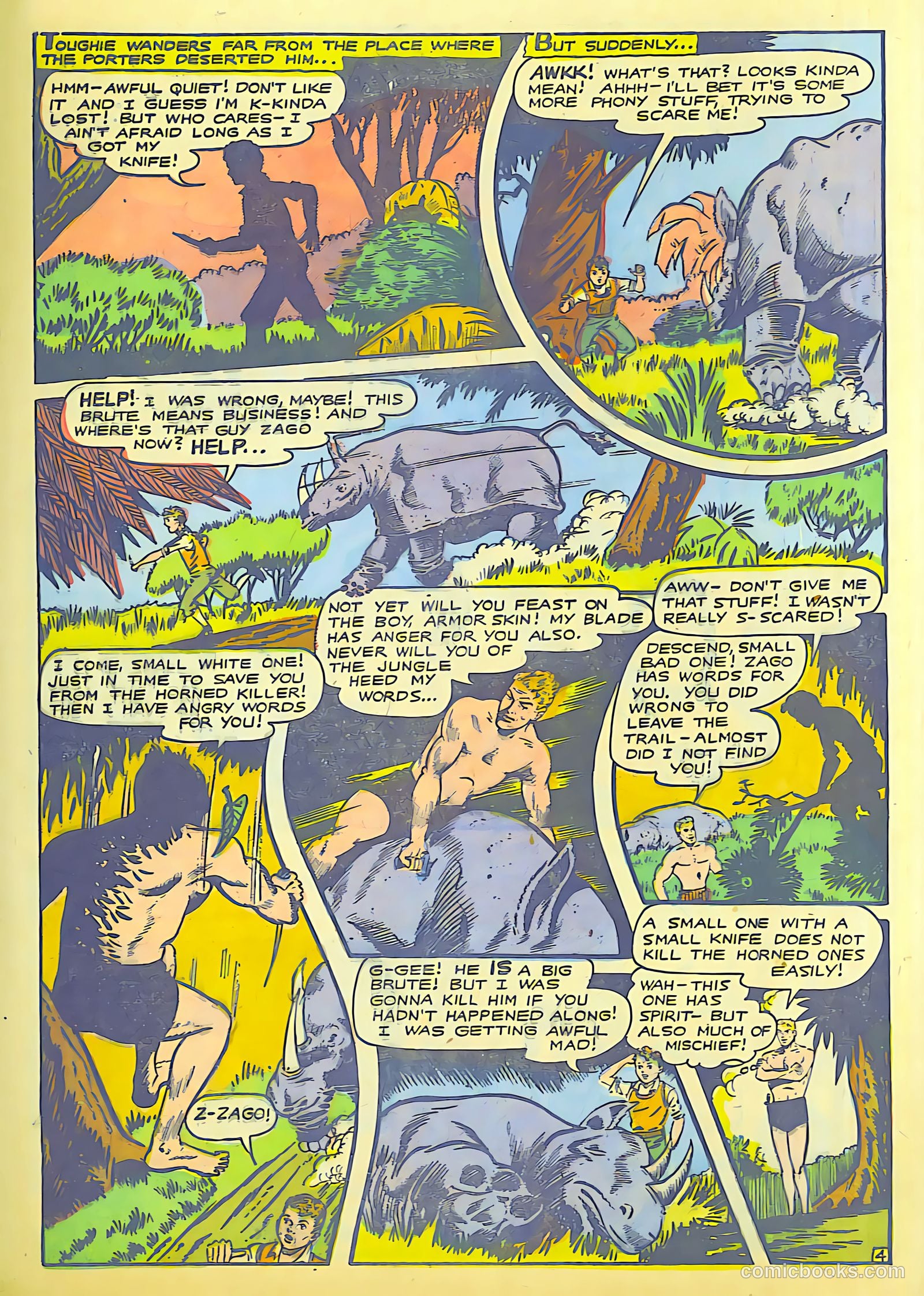 Zago #4 (1949) — page 16 of 33