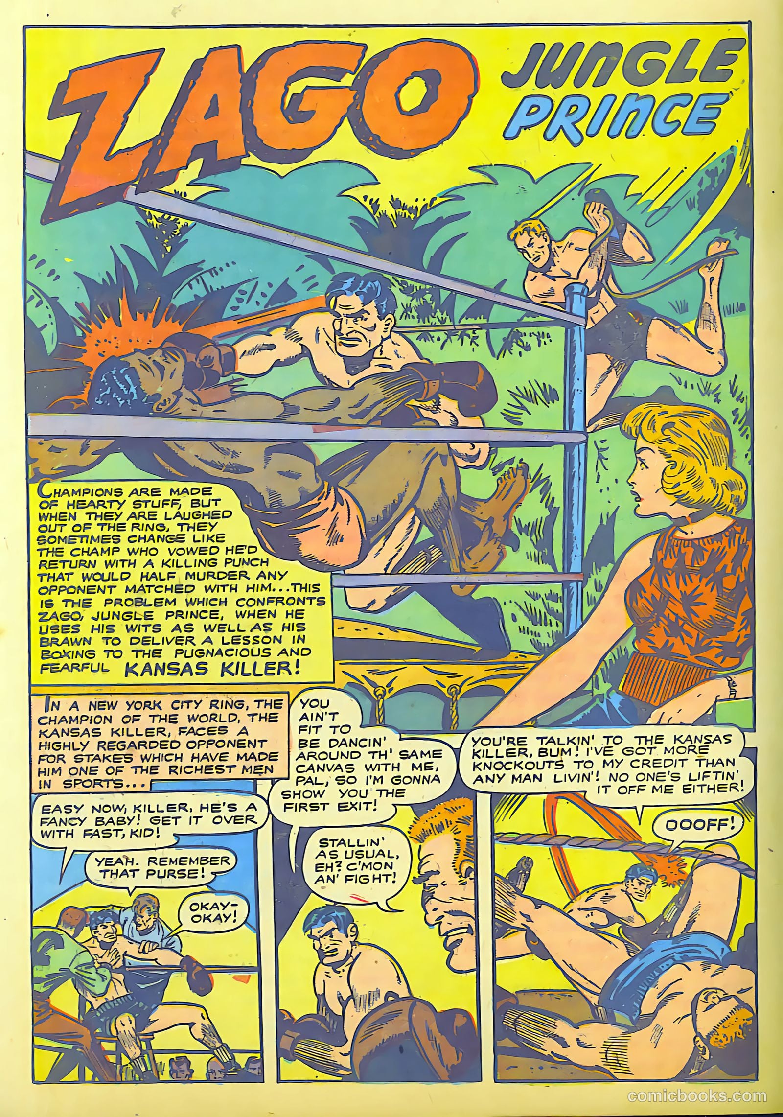 Zago #4 (1949) — page 21 of 33