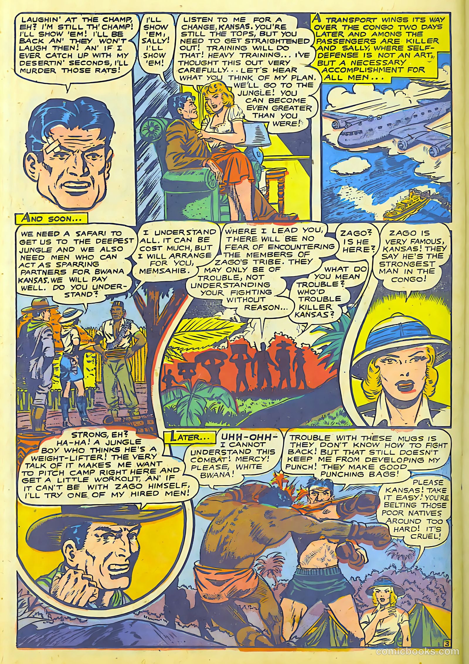 Zago #4 (1949) — page 23 of 33