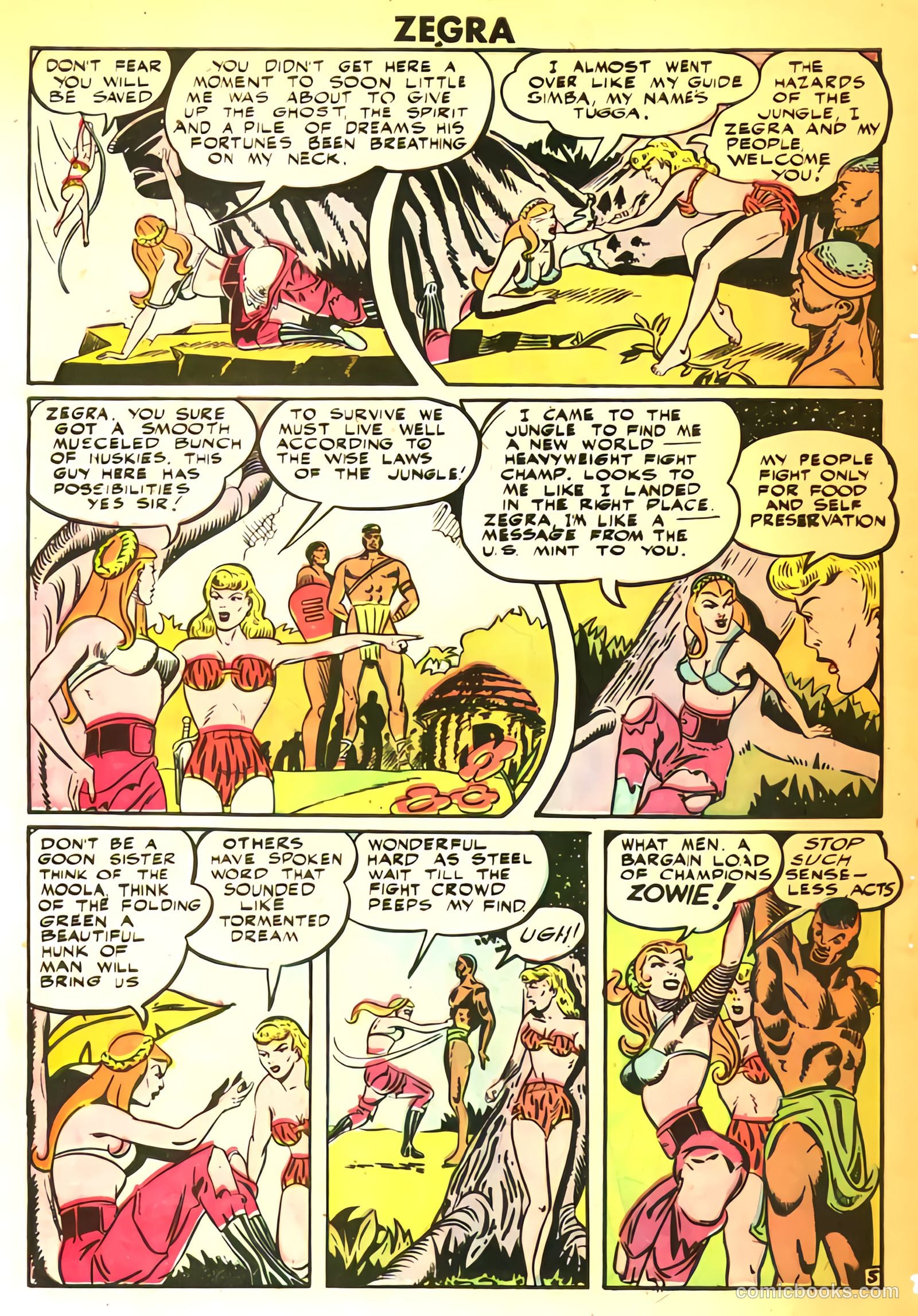 Zegra #3 (1948) — page 6 of 36