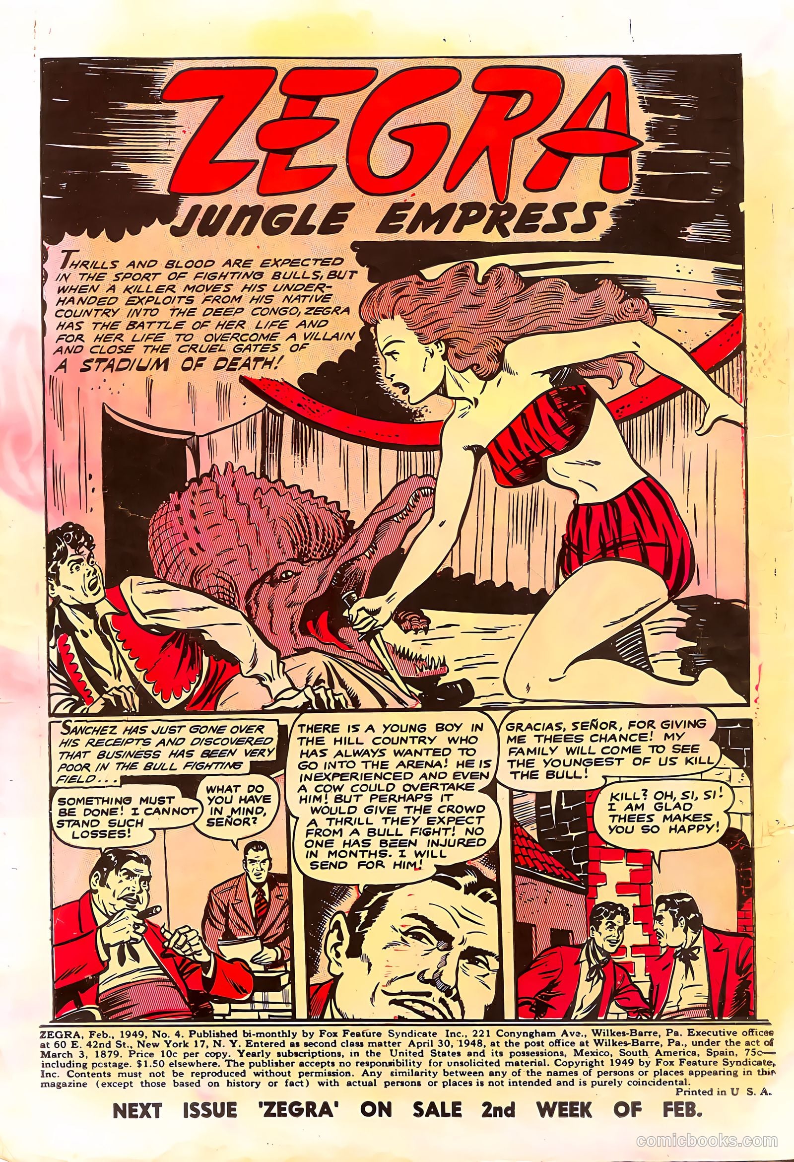 Zegra #4 (1949) — page 2 of 36