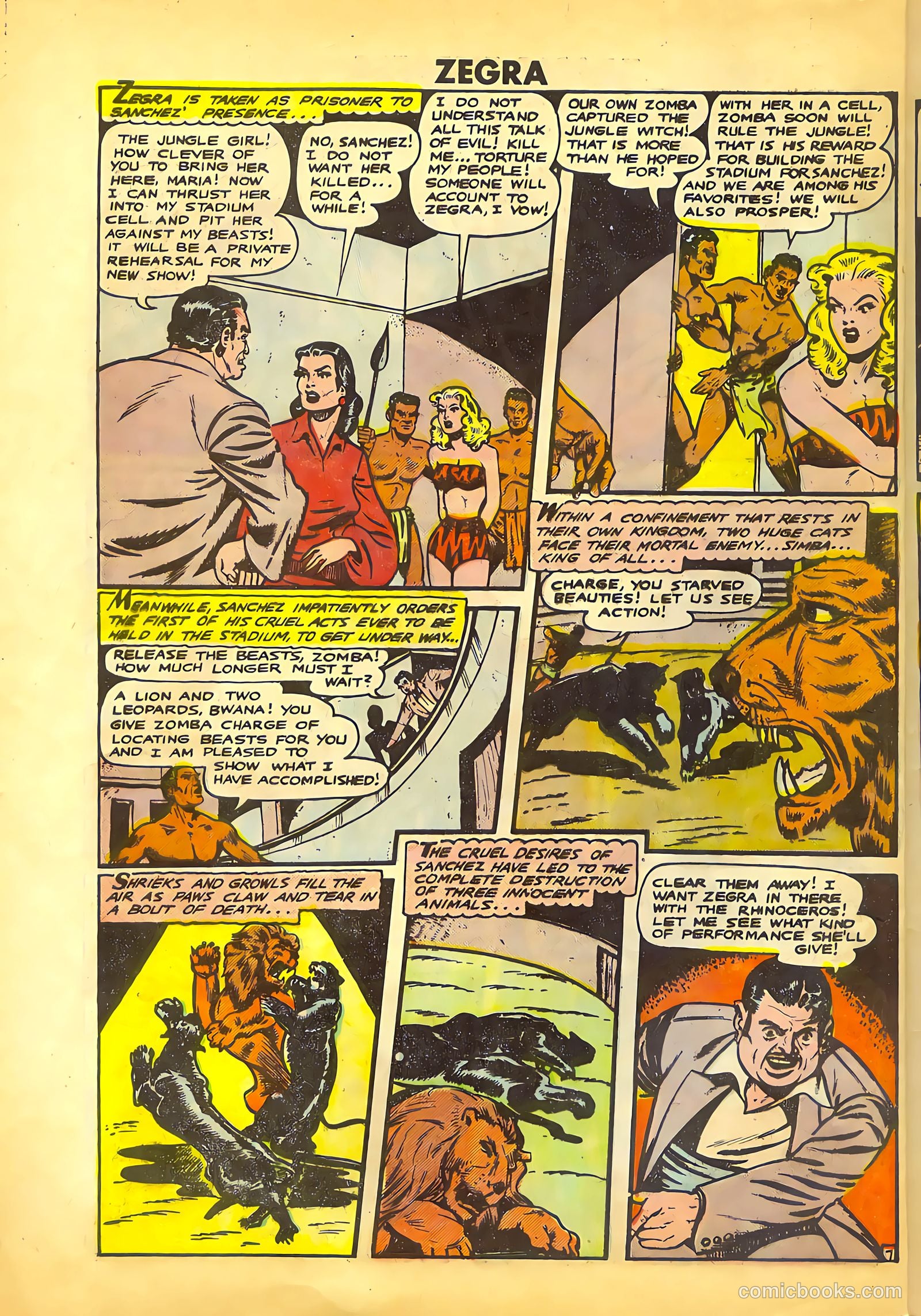 Zegra #4 (1949) — page 8 of 36