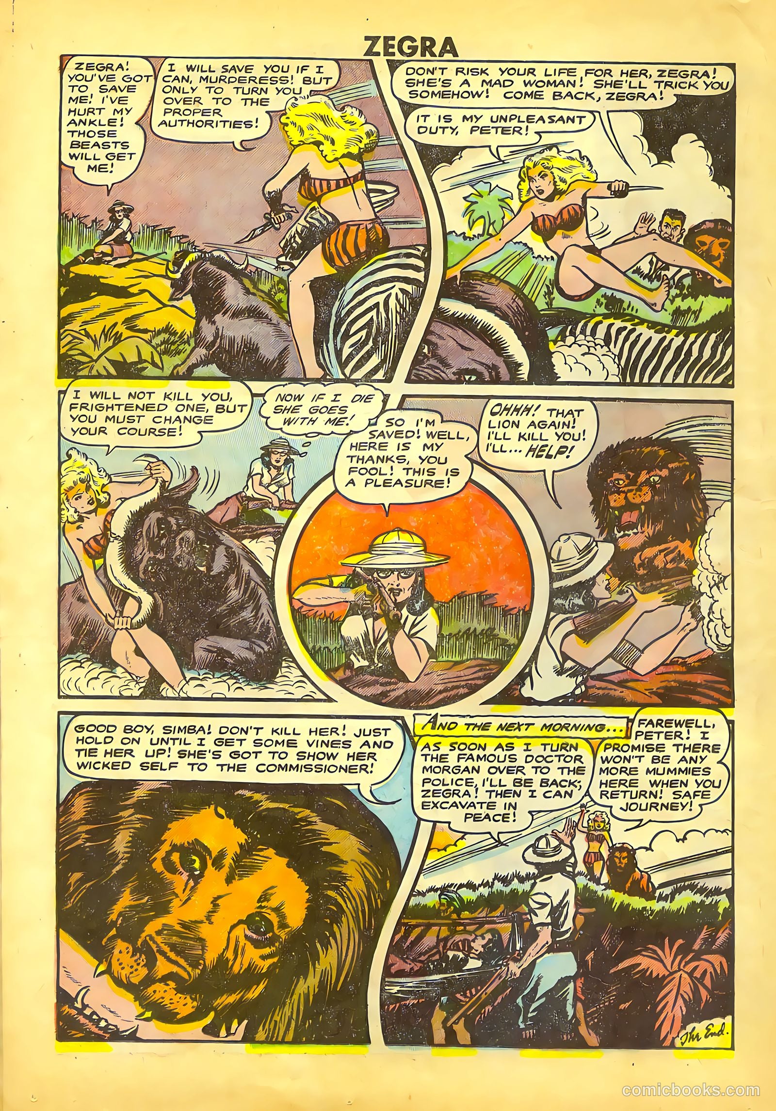 Zegra #4 (1949) — page 20 of 36